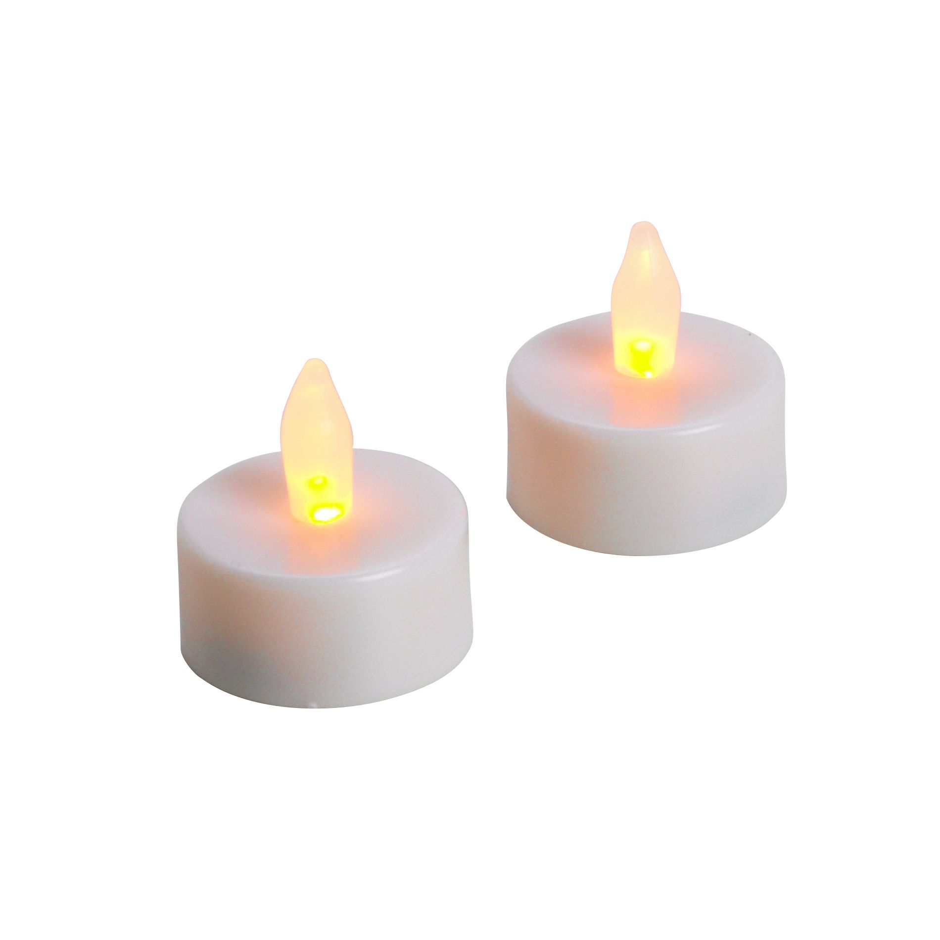 Essential Home Flameless White Tea Light Candles 8 Pack Food