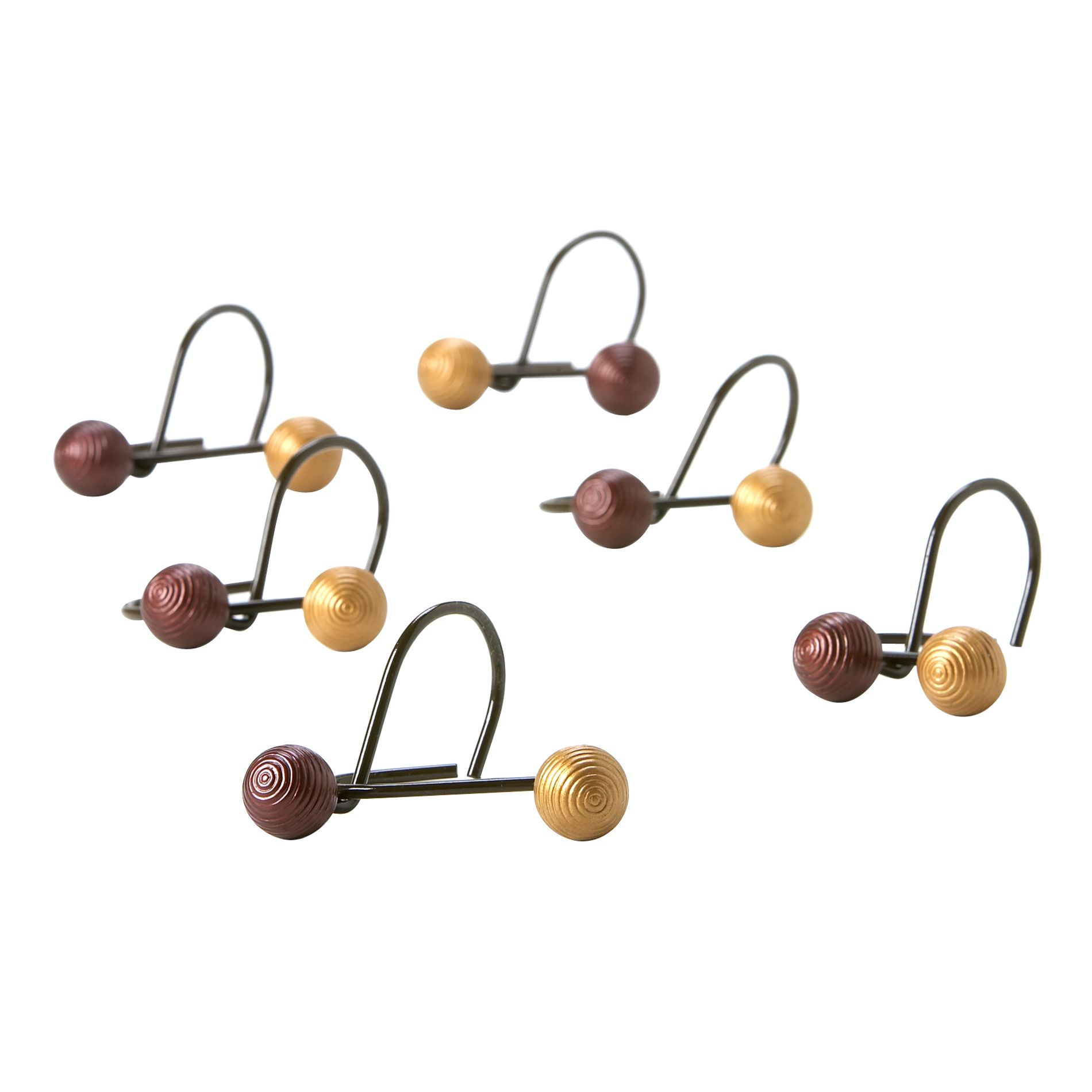 Country Living Bouquet Of Roses Shower Hooks - Bed & Bath - Shower ...