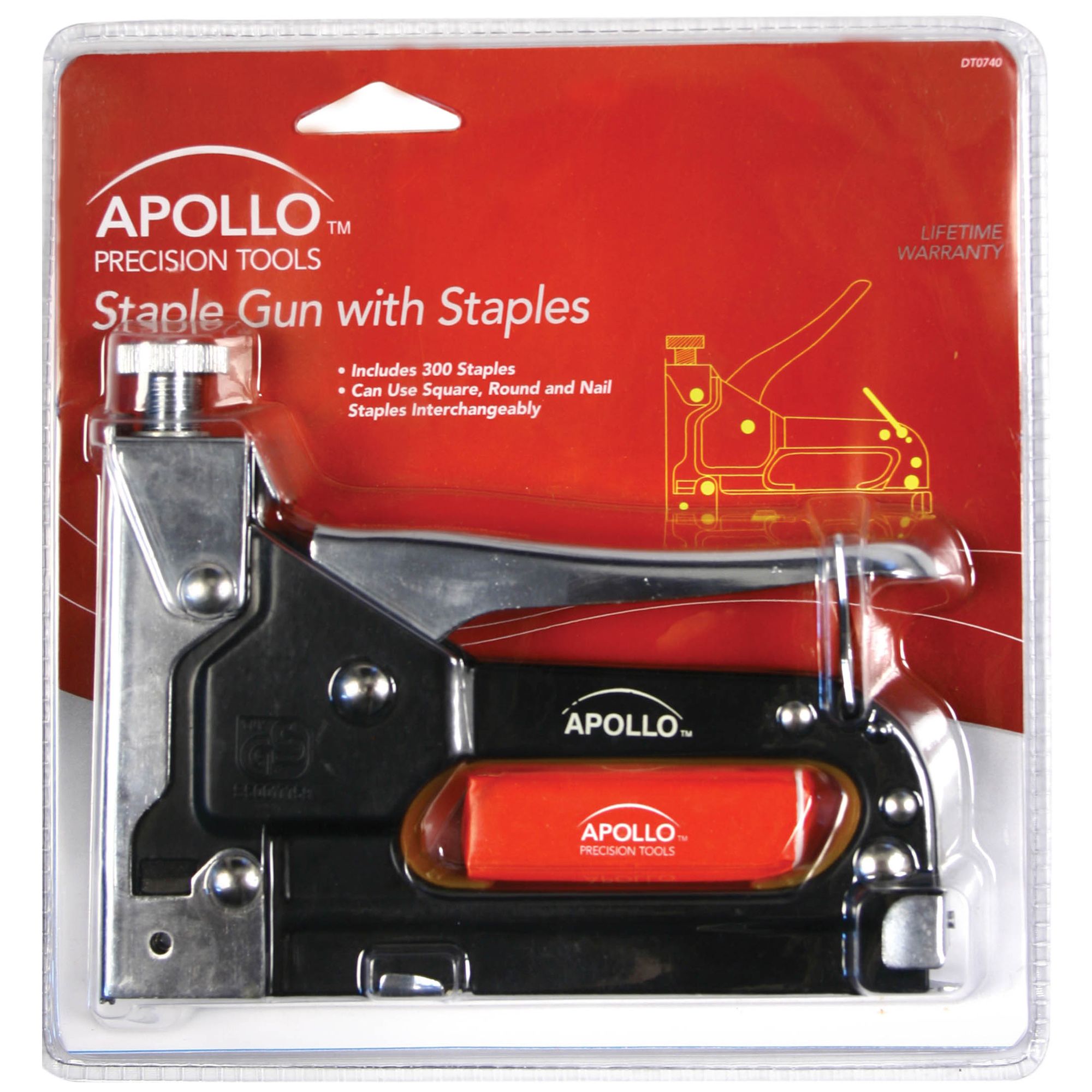 Apollo Staple Gun with Staples