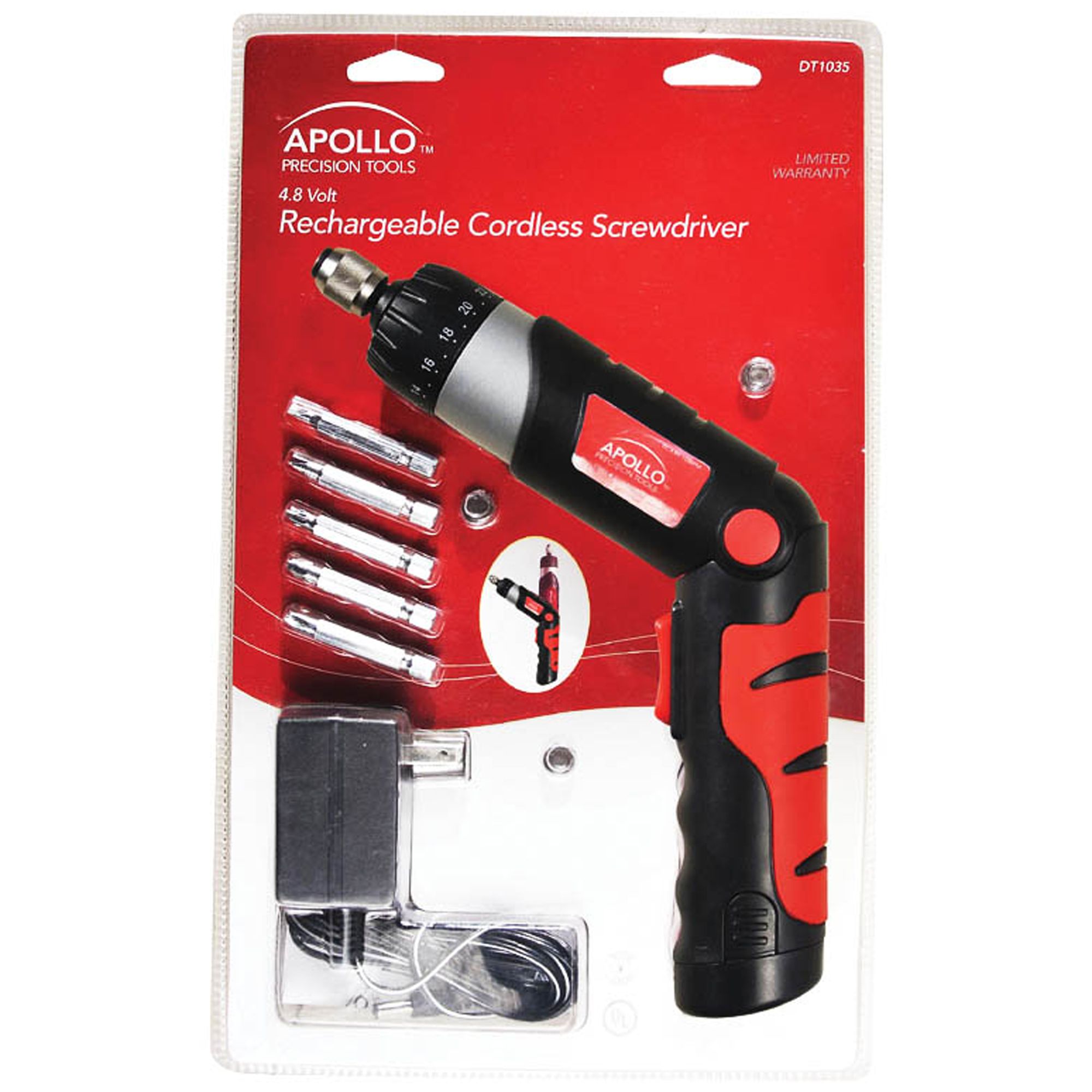 Apollo 48VOLT RECHARGABLE CORDLESS SCREWDRIVER