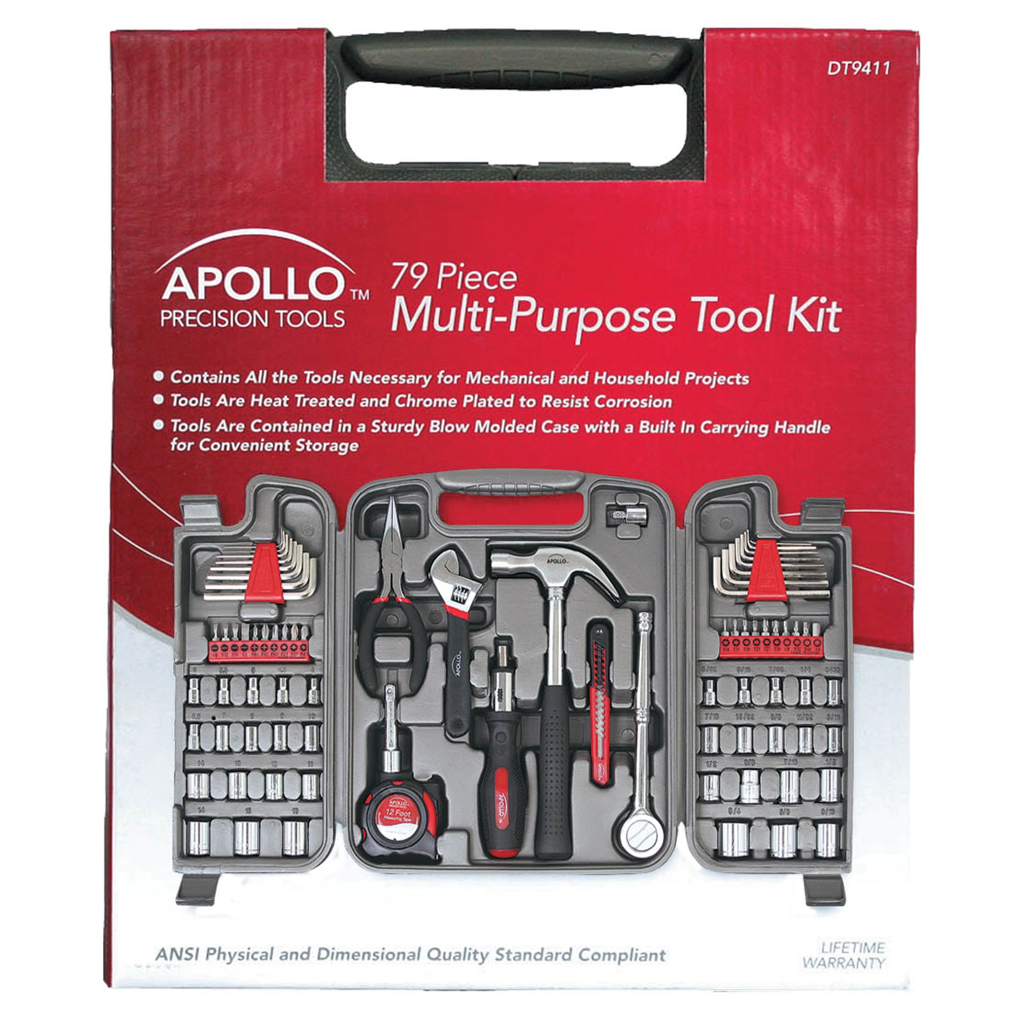 Apollo 79 PIECE MULTI-PURPOSE TOOL KIT at Sears.com