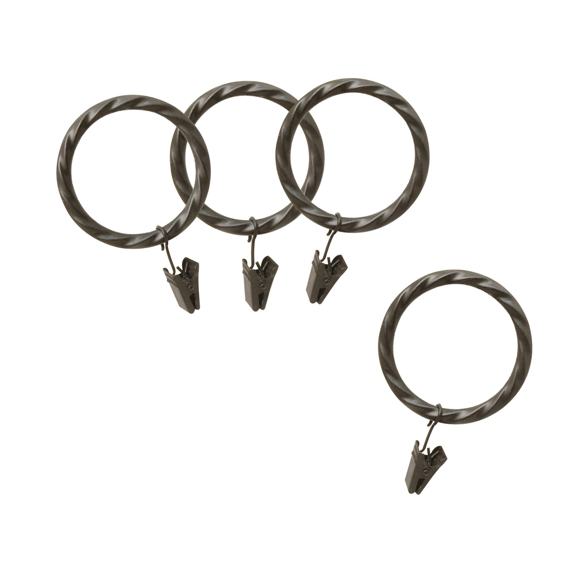 Whole Home Double Rod Clip Rings at Kmart.com