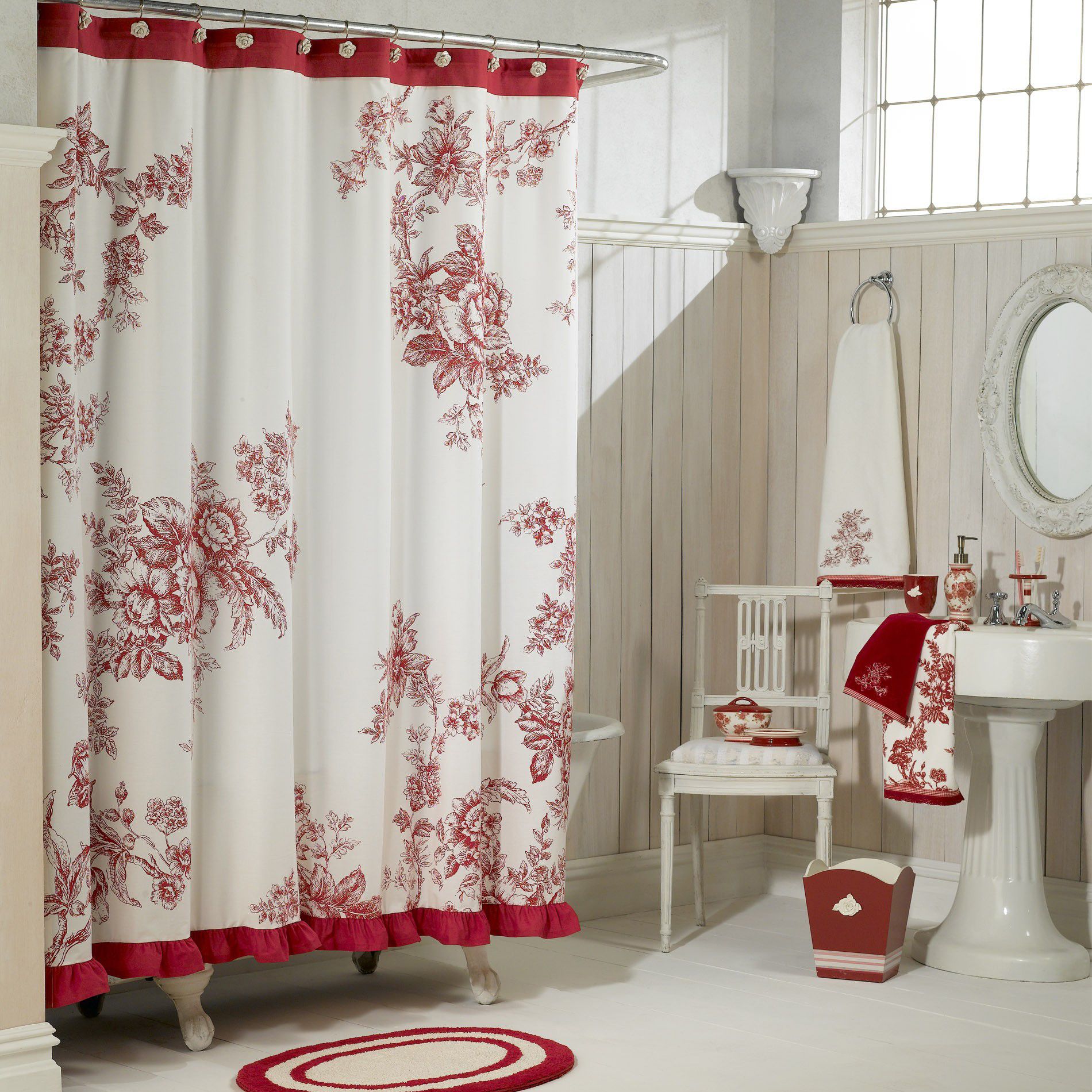 Country Living Classic Vintage Shower Curtain - Bed & Bath ...