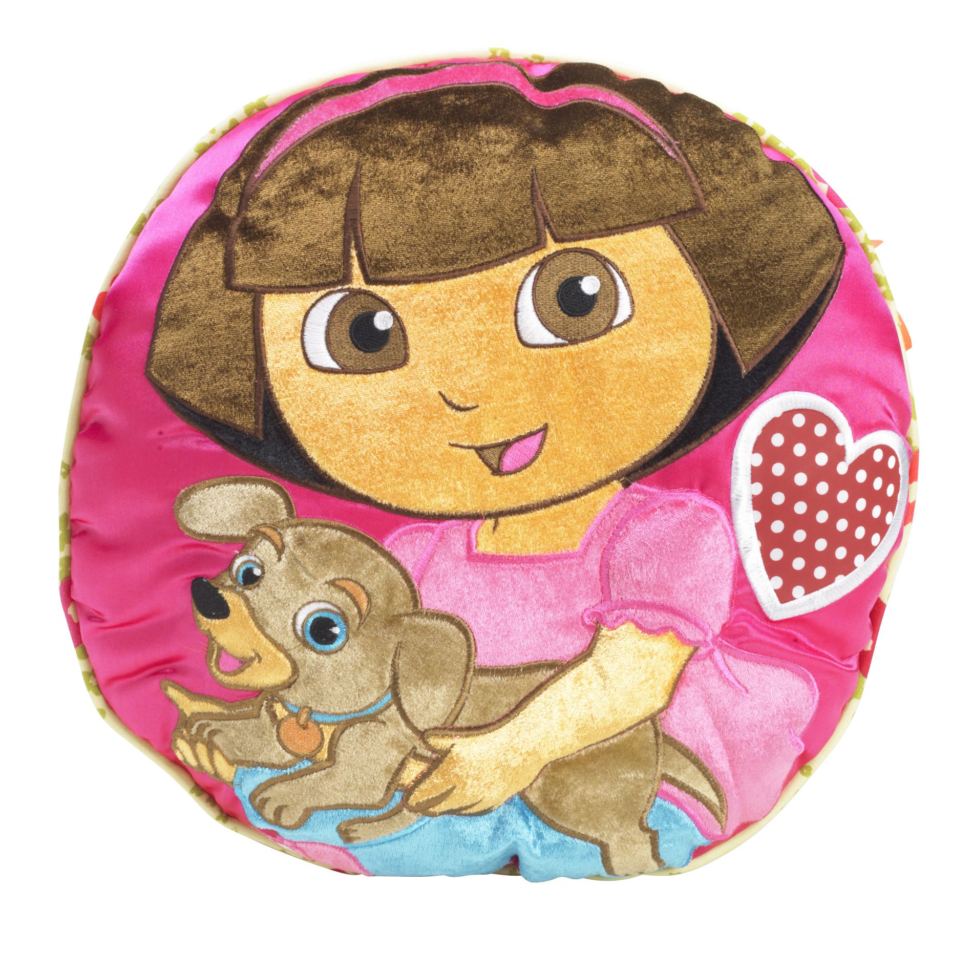 Dora And Puppy Decorative Pillow