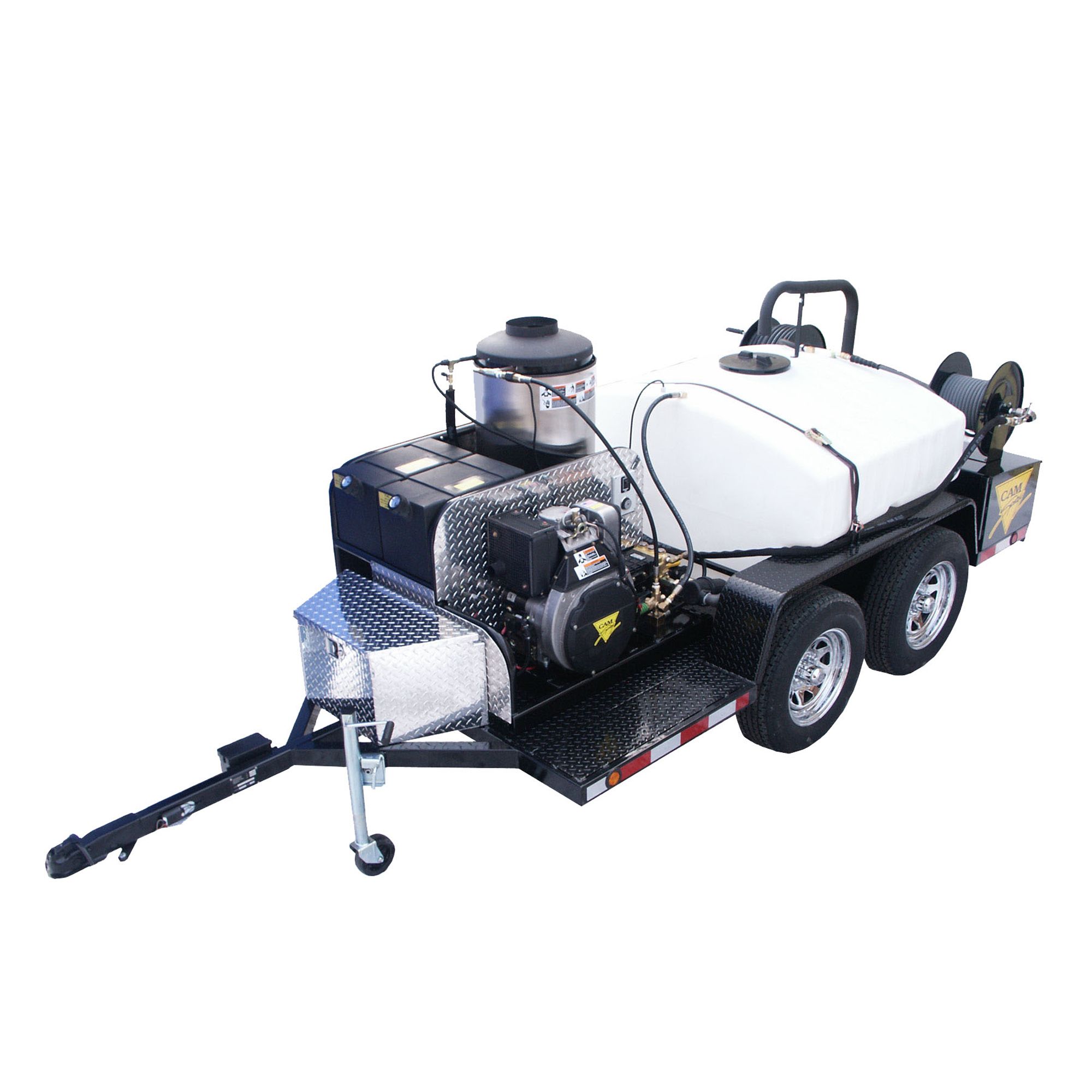 Cam Spray Hot Water Pressure Washer, 4000 psi, 5.5 gpm, Honda 24 hp. Gas Engine by Cam Spray