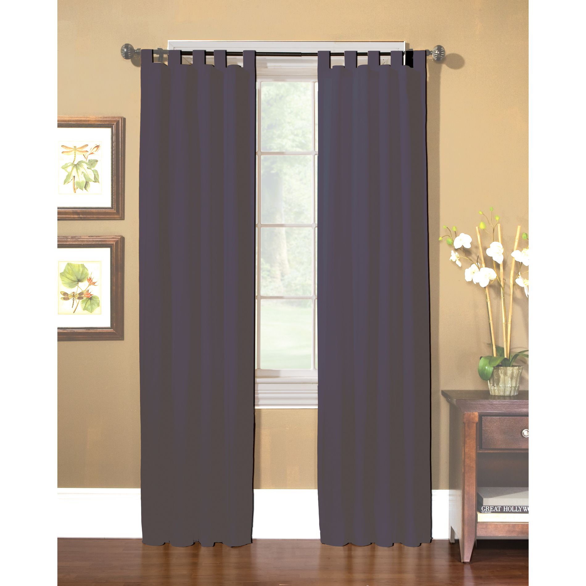 Country Living Indigo Sailcloth Window Panels at Kmart.com