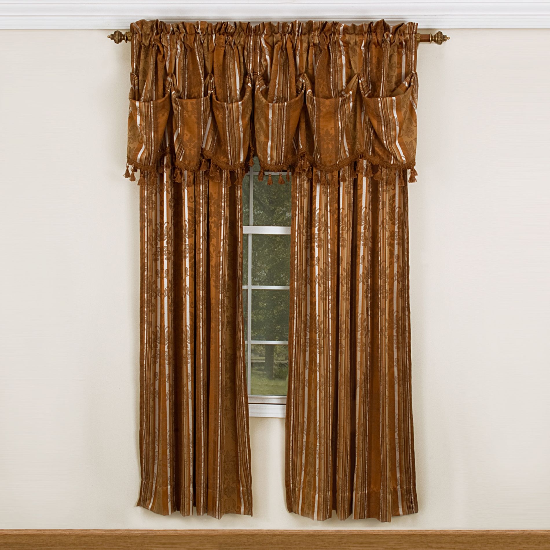 Whole Home Damask Window Treatments Collection at Sears.com