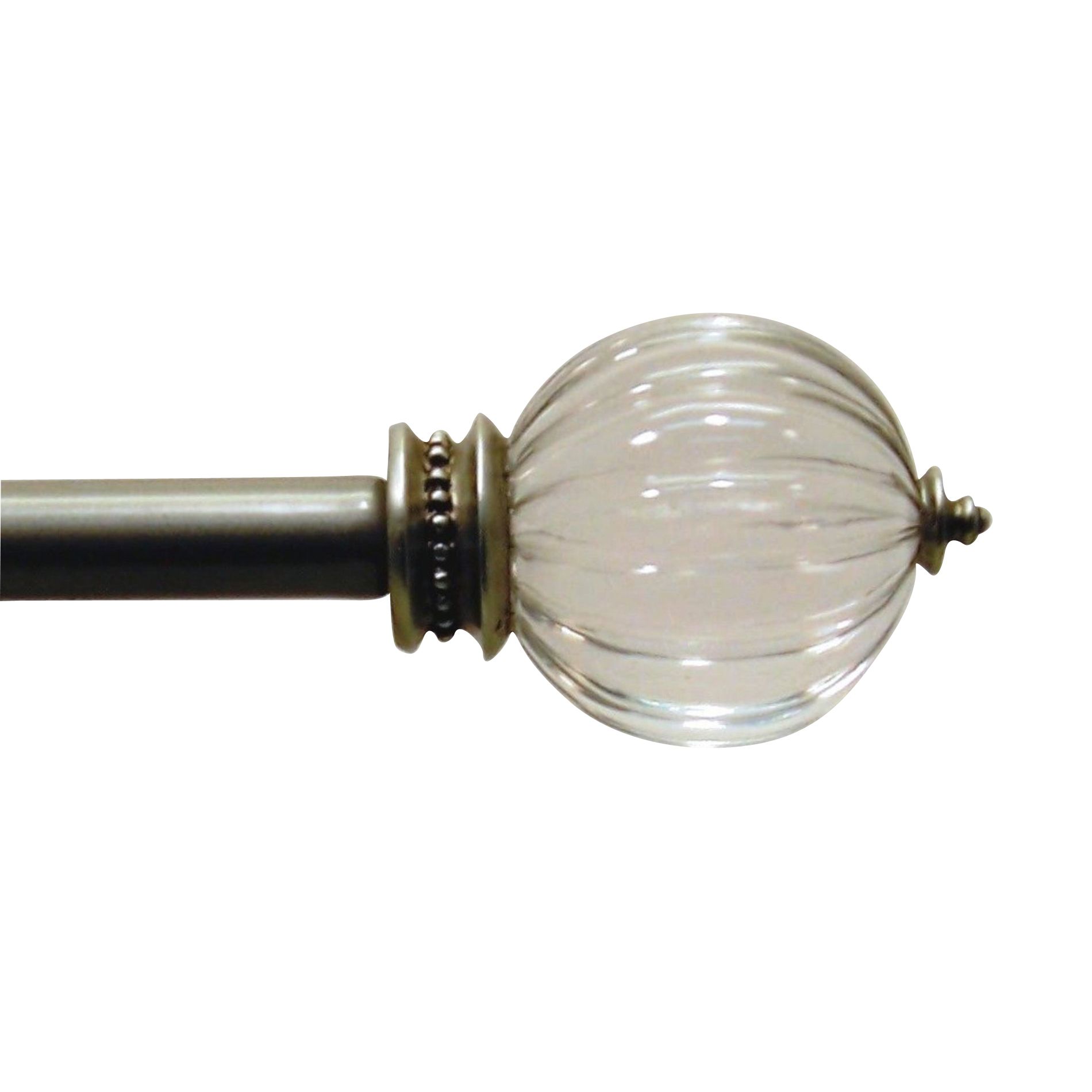 Lilianna Window Hardware Antique Nickel Rod Set