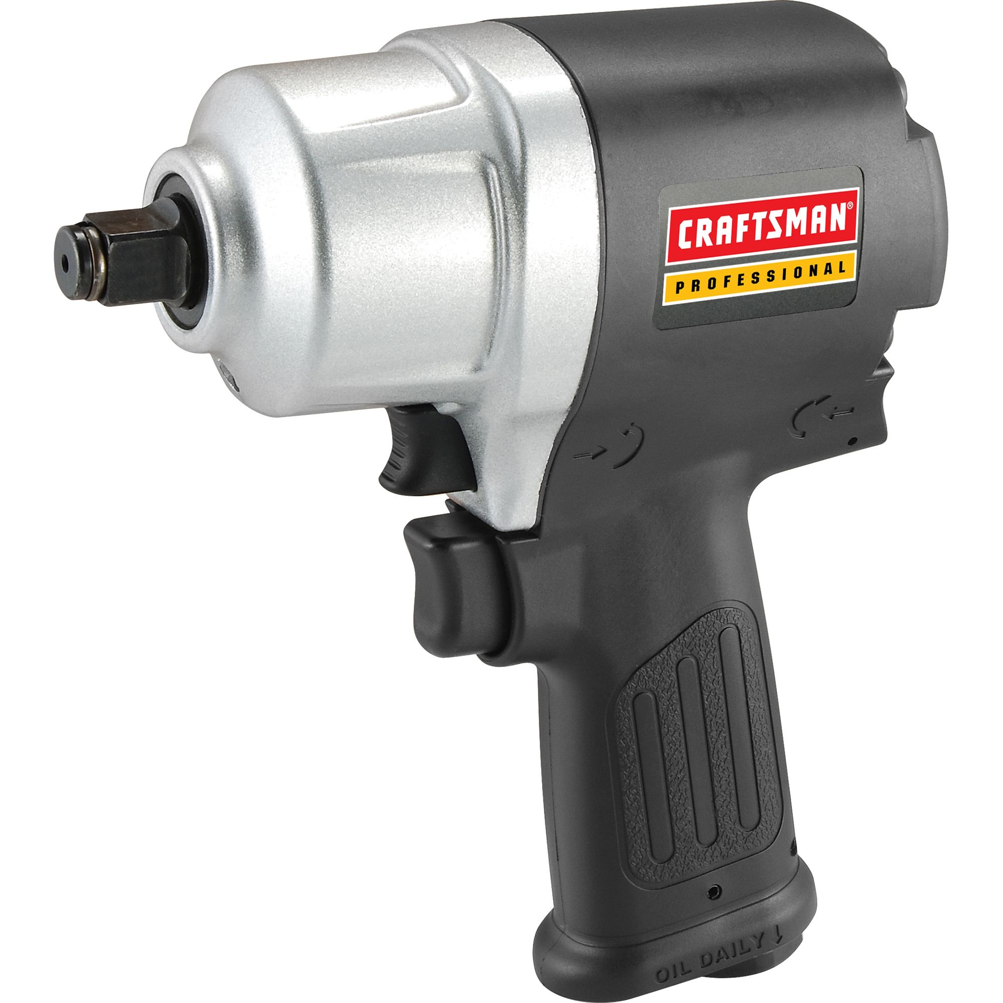 Avvitatore A Impulsi Pesante Oemtools 1/2″ – Motore 8.5 Amp, 120V, Testa In Alluminio, Impugnatura In Gomma