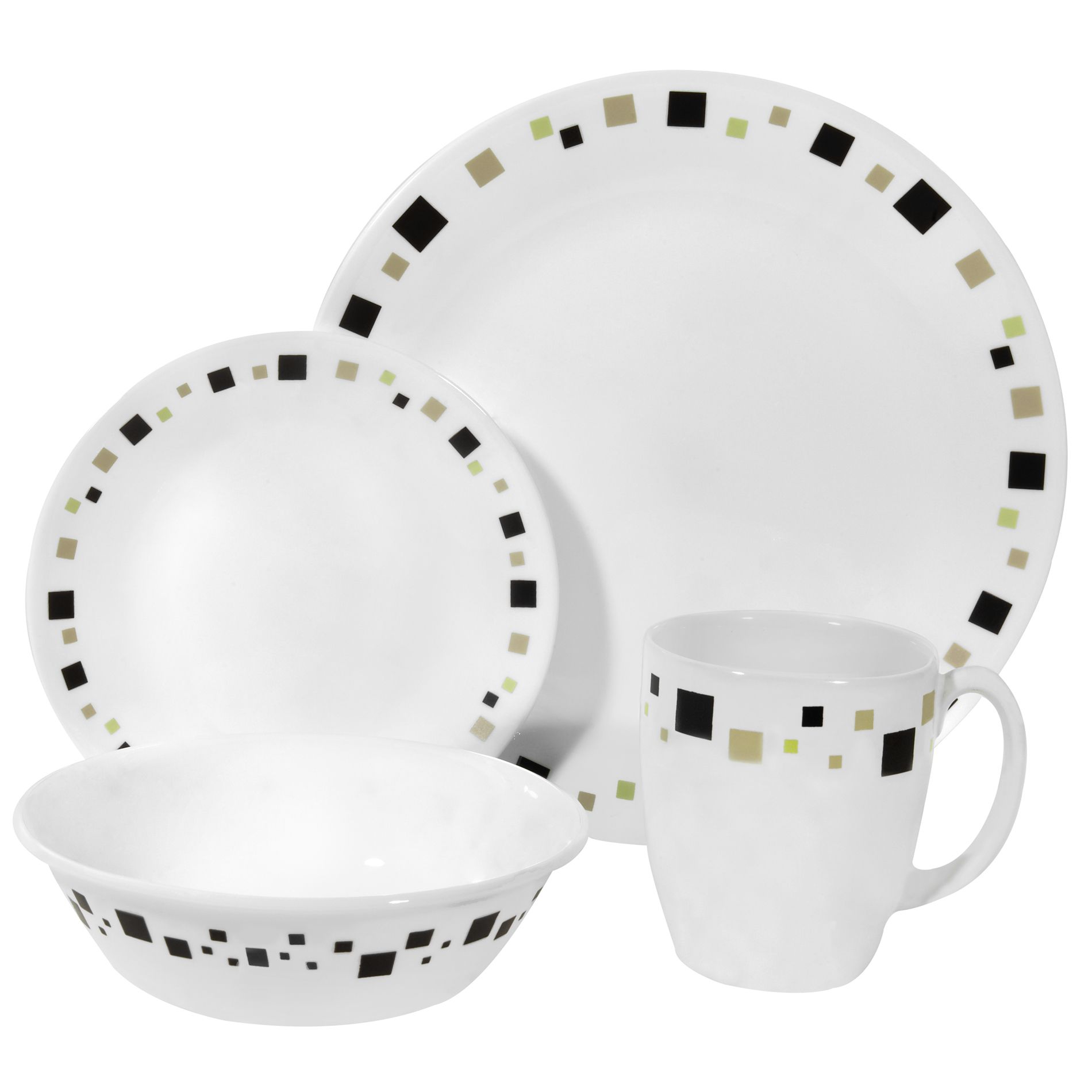 Corelle 16pc Set Splendor Home Dining & Entertaining Tableware