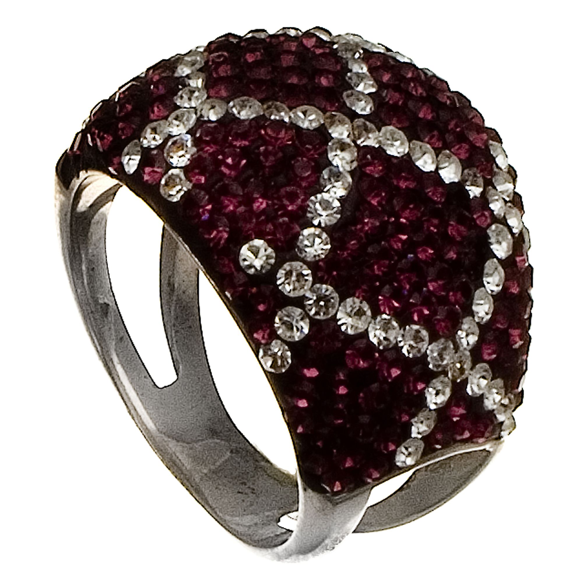 Sterling Silver Purple Crystal Ring at Kmart.com