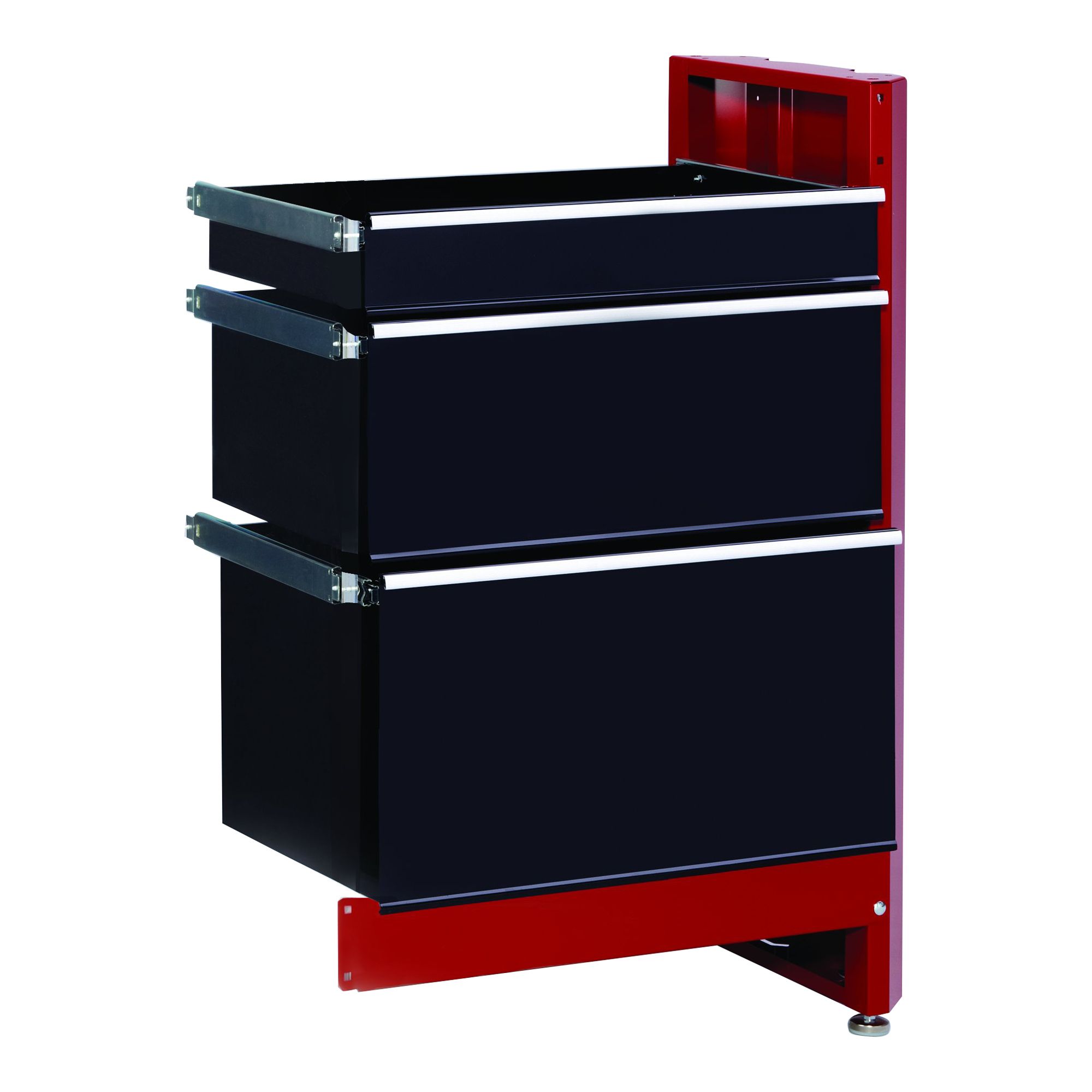 Craftsman 3-Drawer Workbench Module - Red\/Black