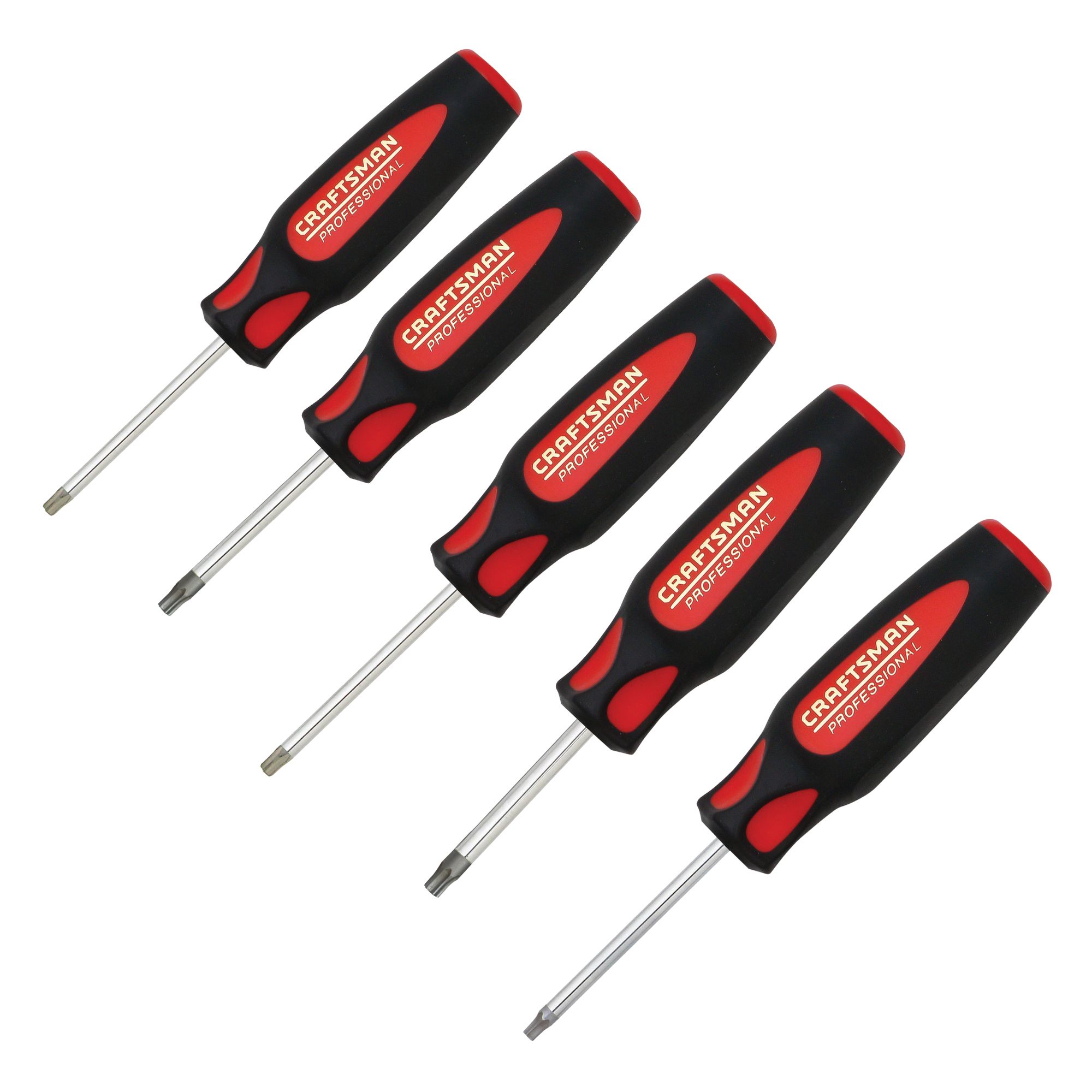 Craftsman Professional 5pc. Stubby Torx Screwdriver Set Shop Your