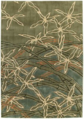 Shaw Living Rug Collection Impressions Sage Dancing Bamboo Pattern at Sears.com