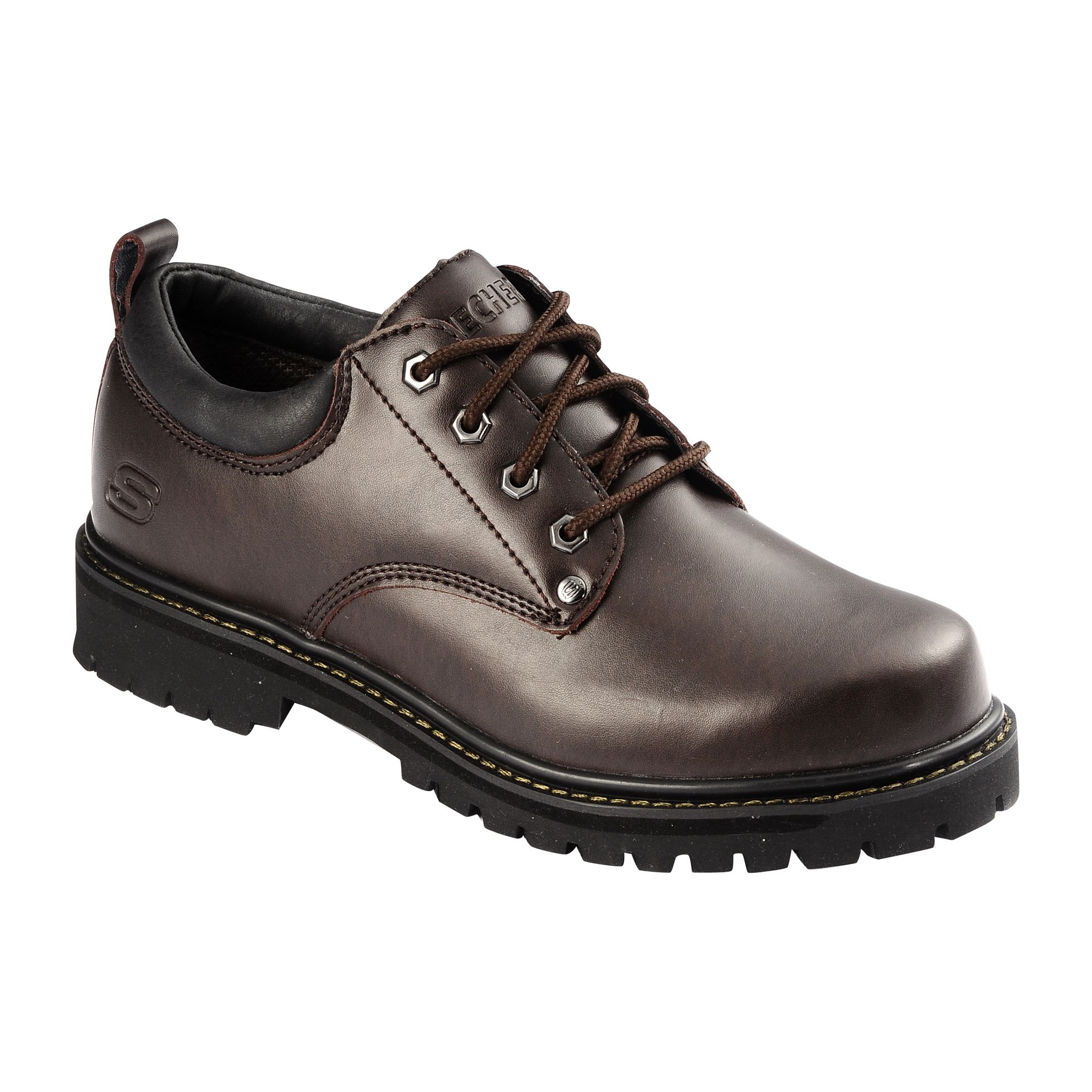 Men's Alley Cats Casual Oxford- Brown