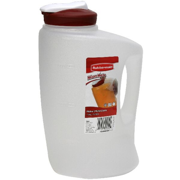 UPC 071691222545 Rubbermaid Pitcher, 1 Gal, 1 pitcher RUBBERMAID