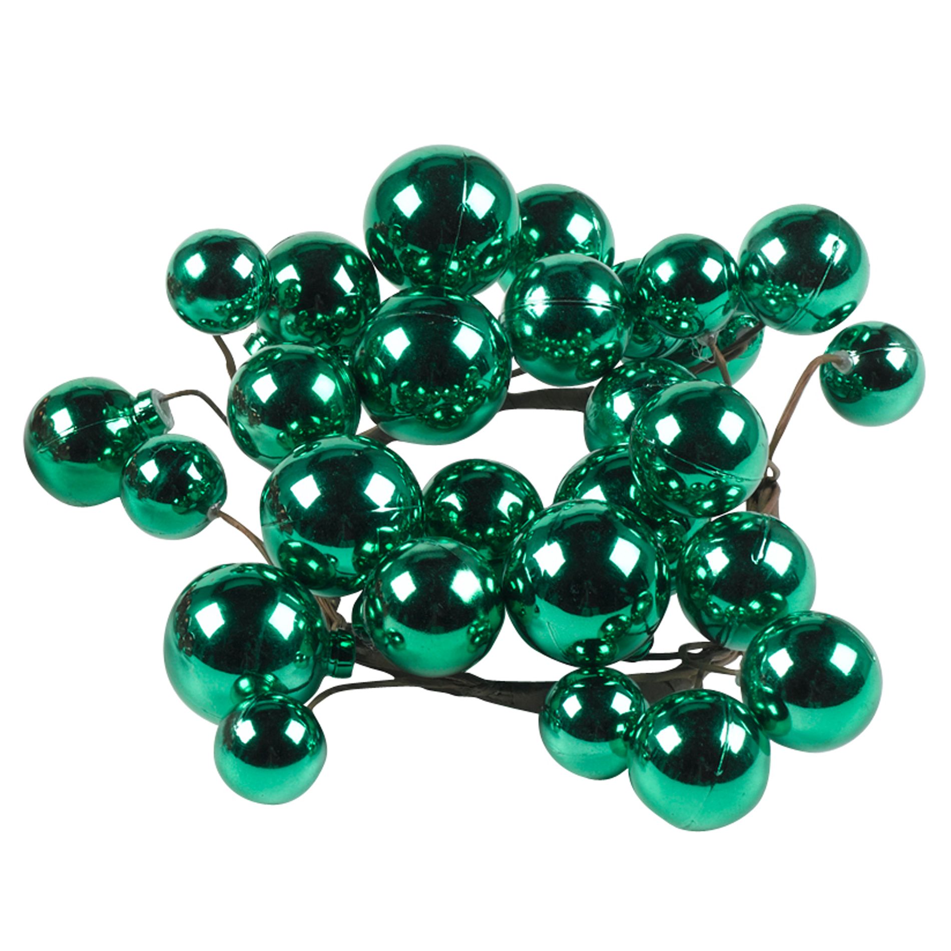 Trim A Home&reg; Shatterproof Ornaments Holiday Candle Ring - Green at Kmart.com