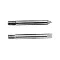 2 pc. Nickel-Plated Copper Soldering Iron Tip Set