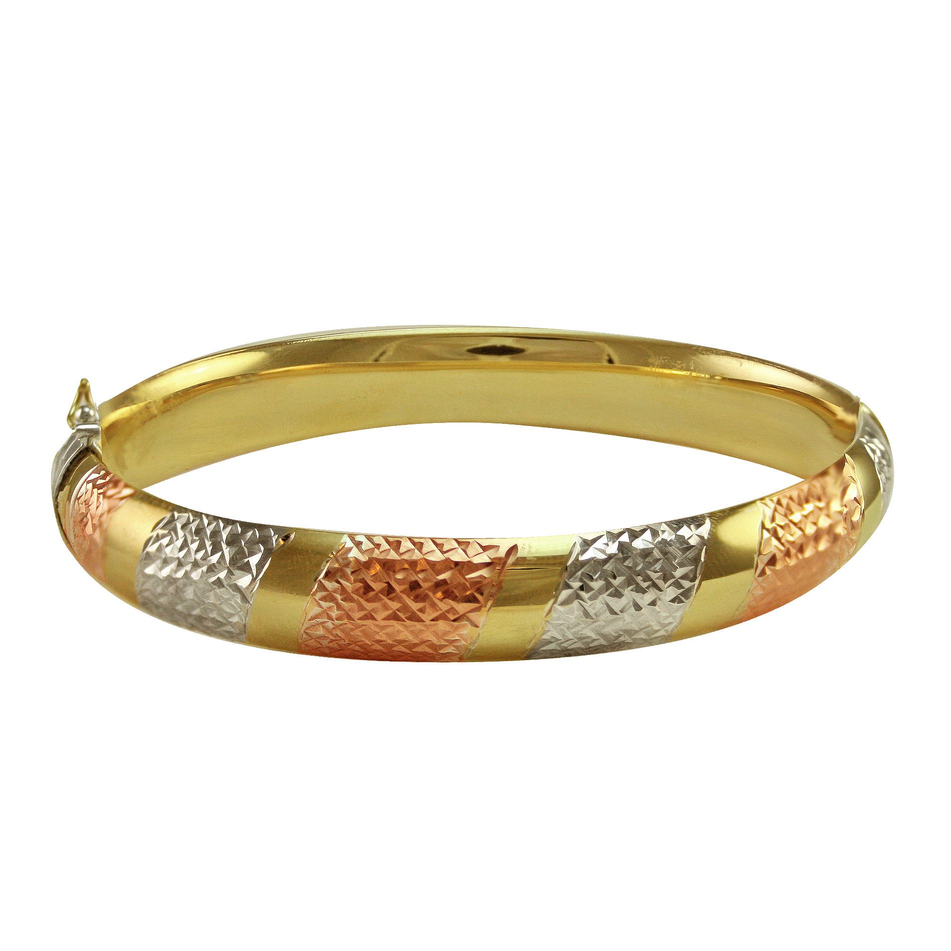 10kt Gold and Sterling Silver Bangle at Kmart.com