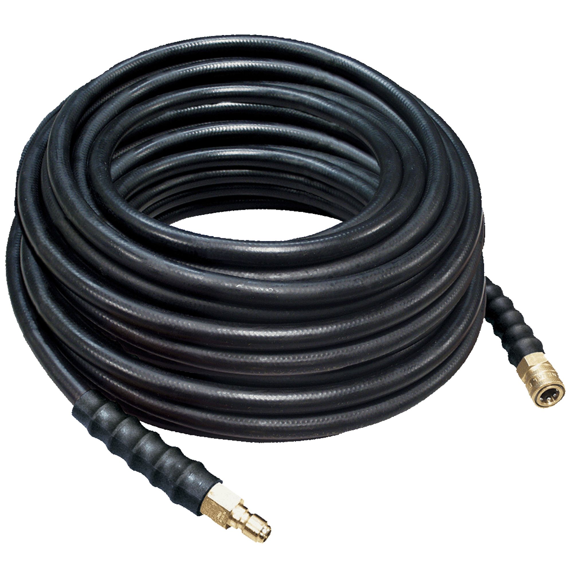 Universal by Apache 50' Rubber QD Pressure Washer Hose