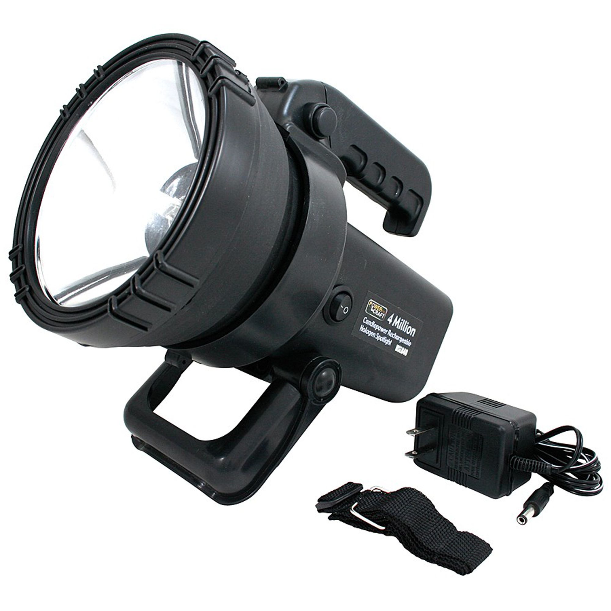 Powercraft 4M Candle Power Rechargeable Halogen Spotlight Shop Your