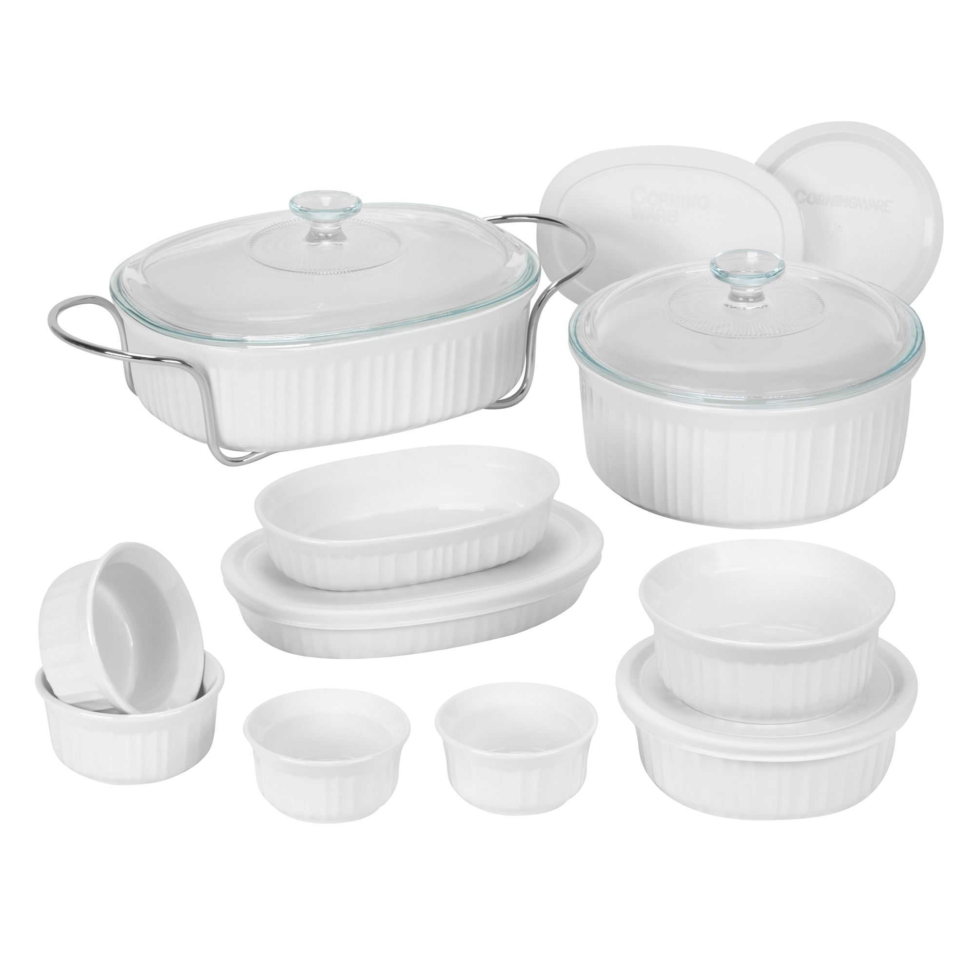 Special Promo Offers Big Deals Corningware French White 17 Piece Bake