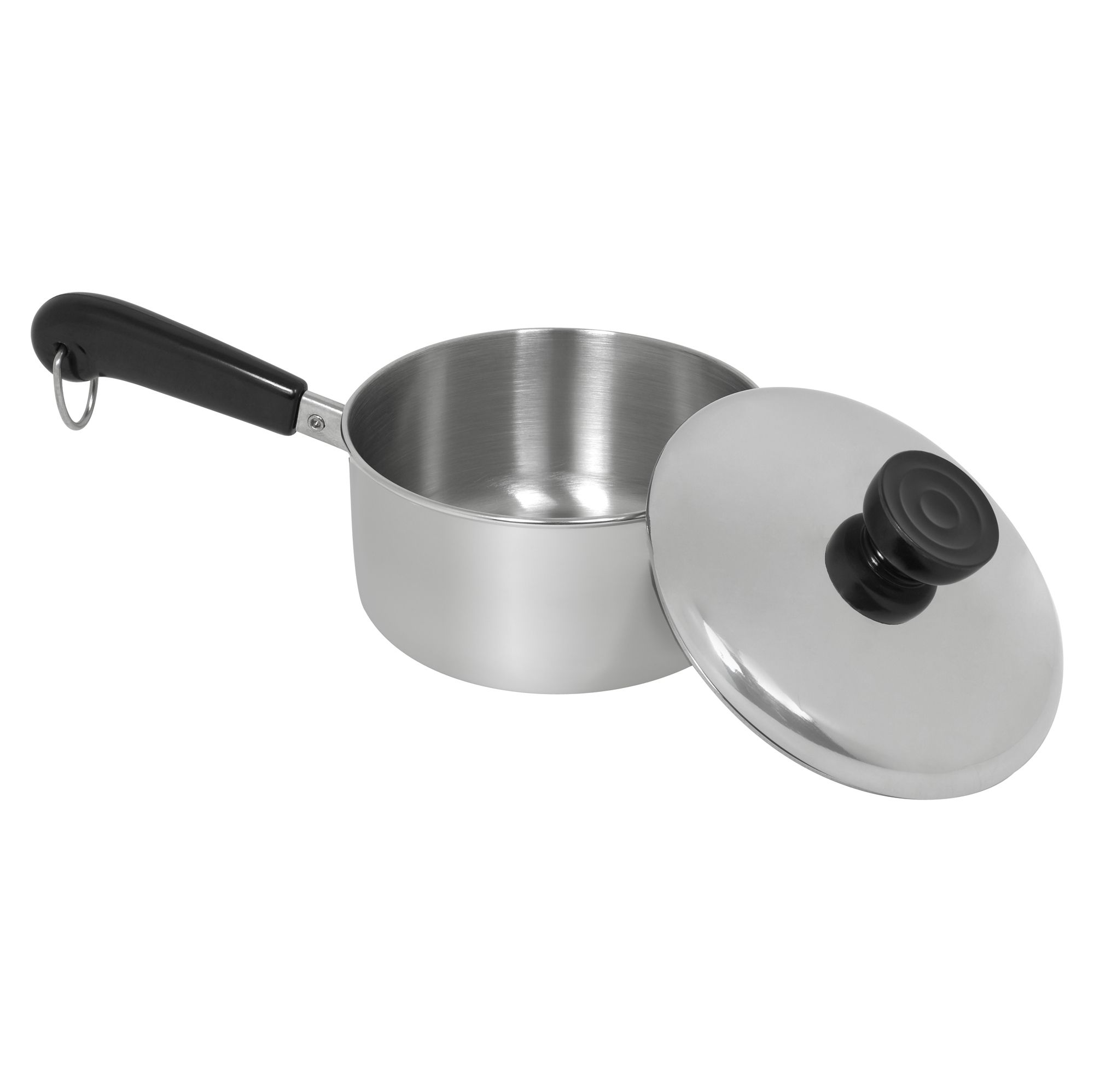 REVERE Revere 2000 Line 1quart Covered Saucepan  Stainless Steel