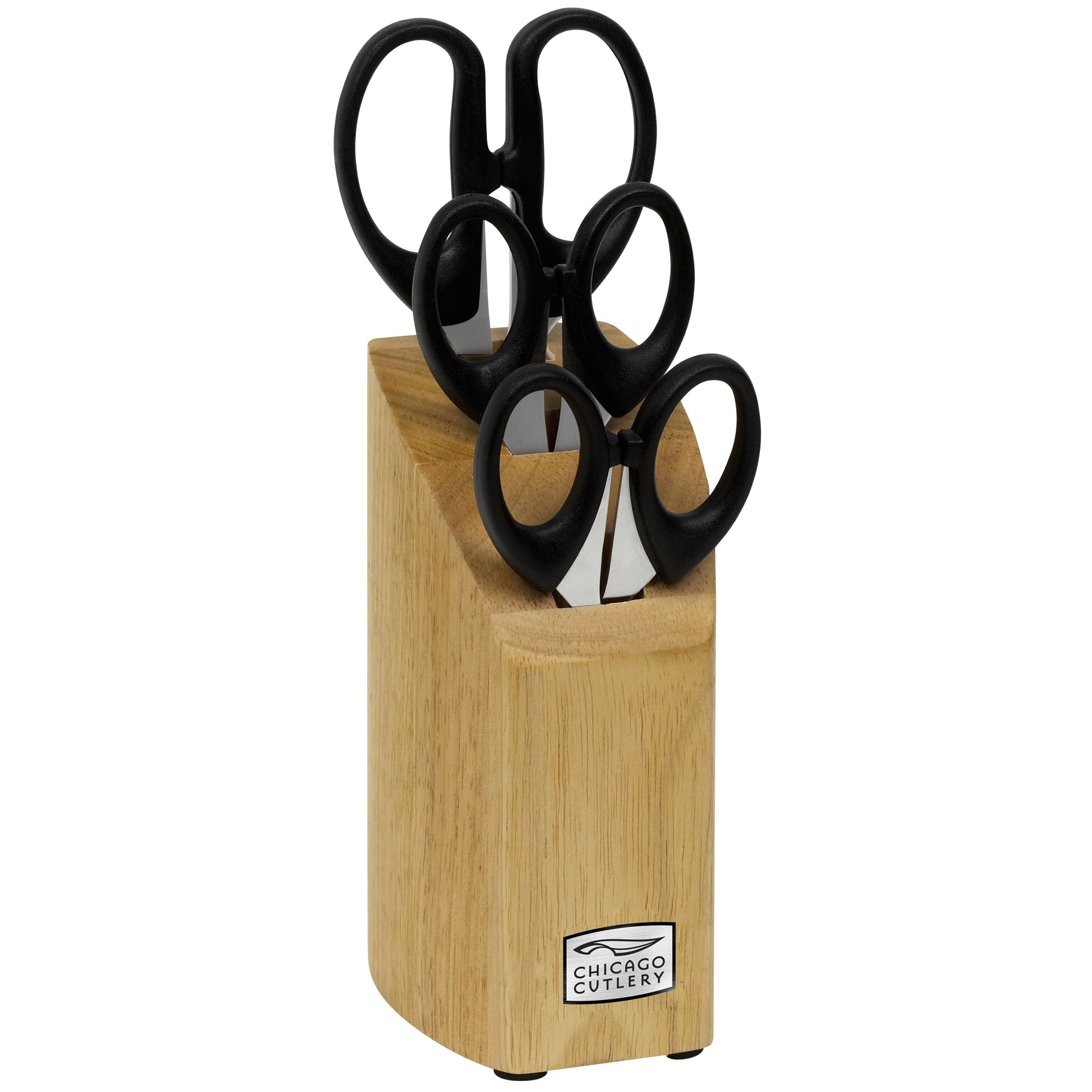 Chicago Cutlery 4Piece Scissor Block Set Best Knife Block Set