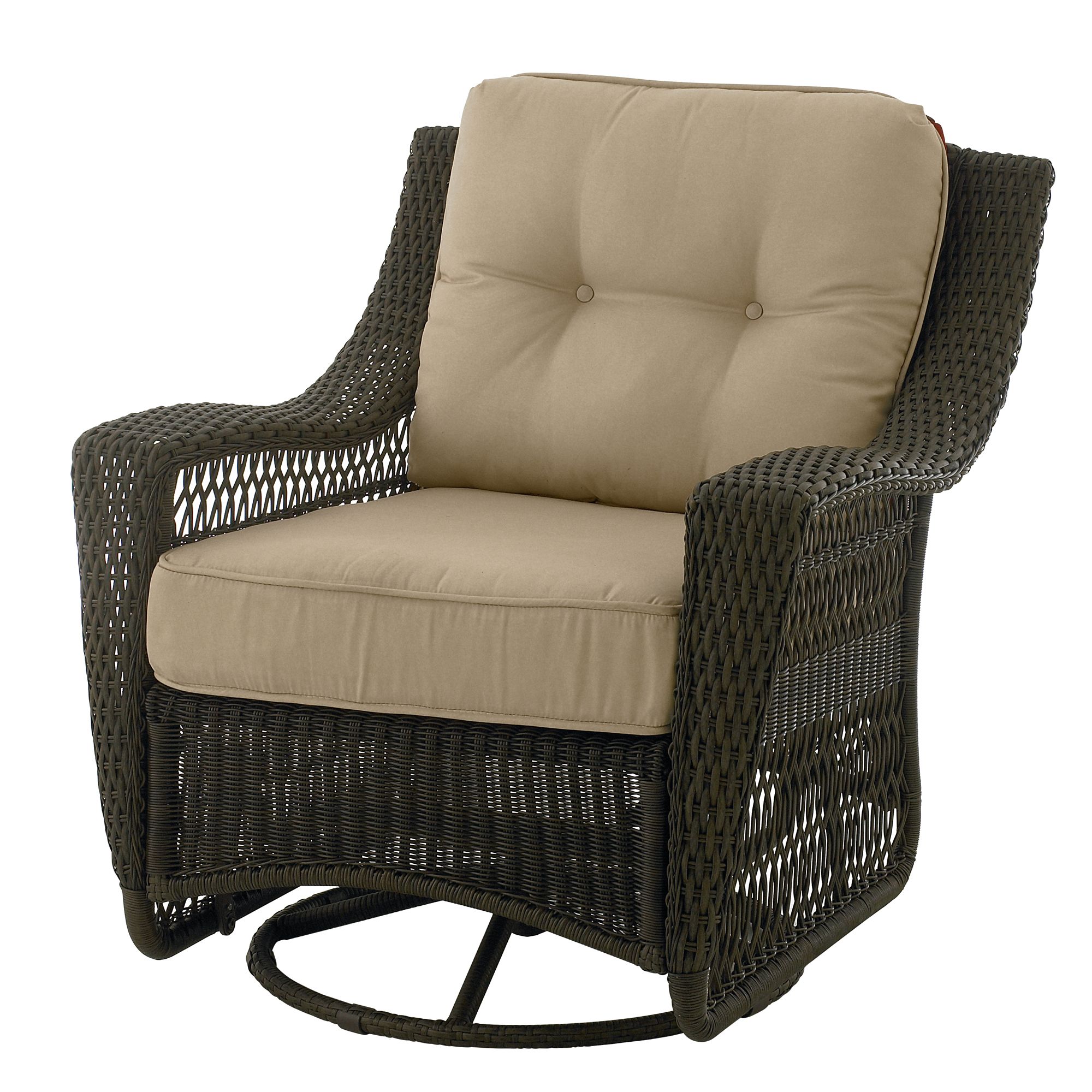 Country Living Concord Swivel Glider Patio Chair