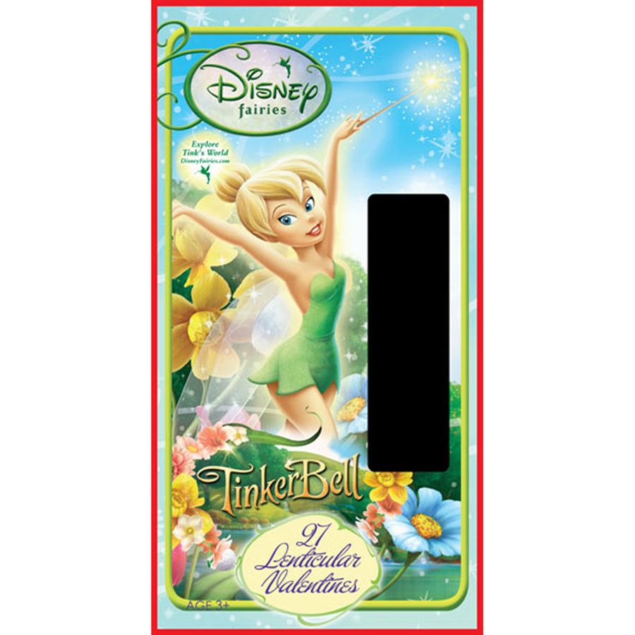 Disney Lenticular Tinkerbell Valentines - 27 Count at Kmart.com