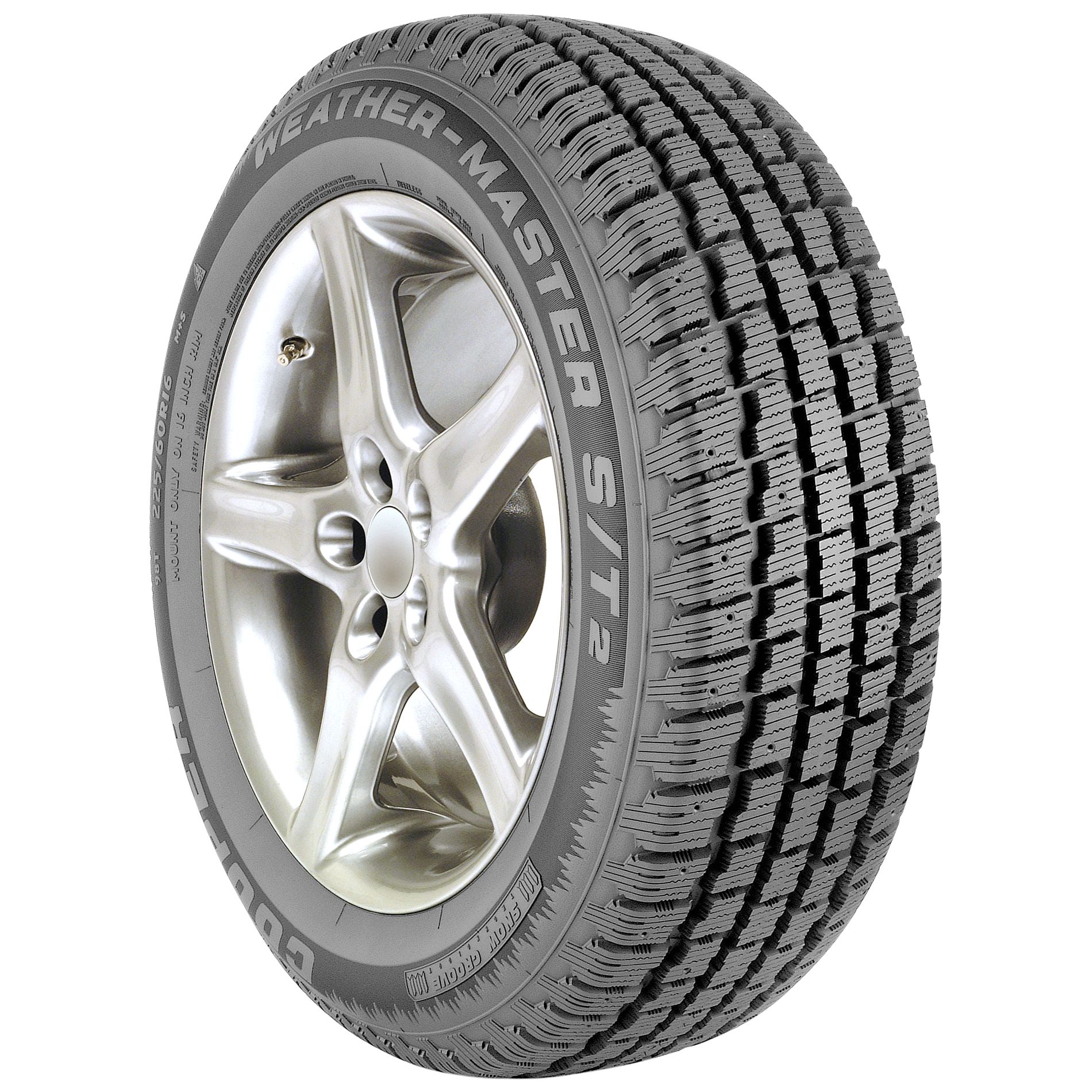 Cooper Weathermaster ST2 225/60R17 99T BW Winter Tire