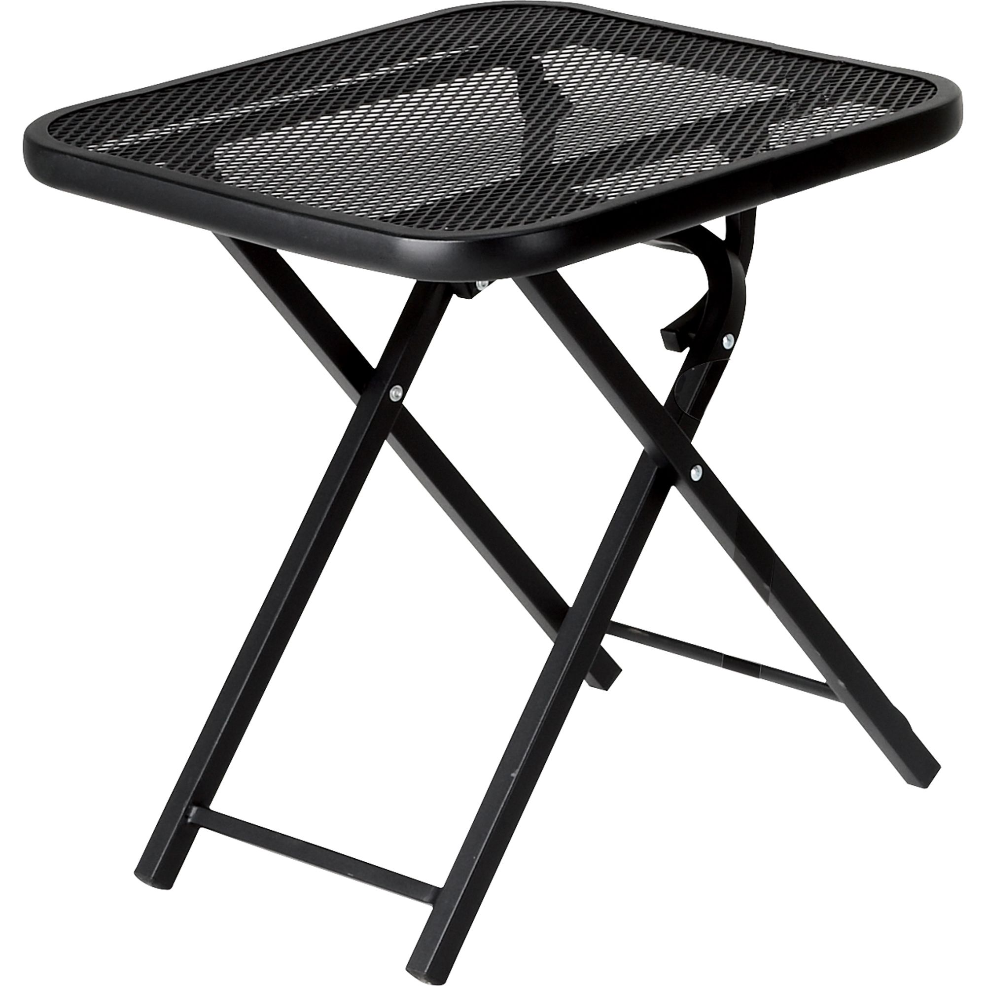 Garden Oasis Wrought Iron Folding Patio Table - Limited availability