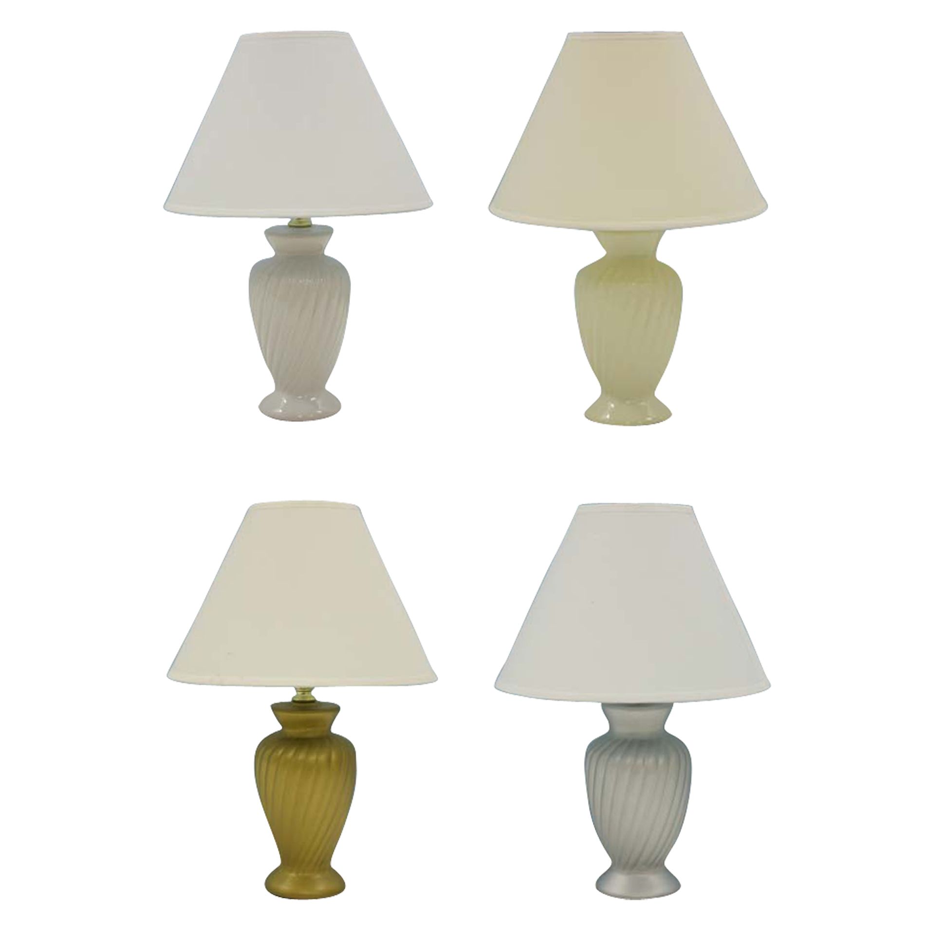 Vanity Table Lamp With Shade