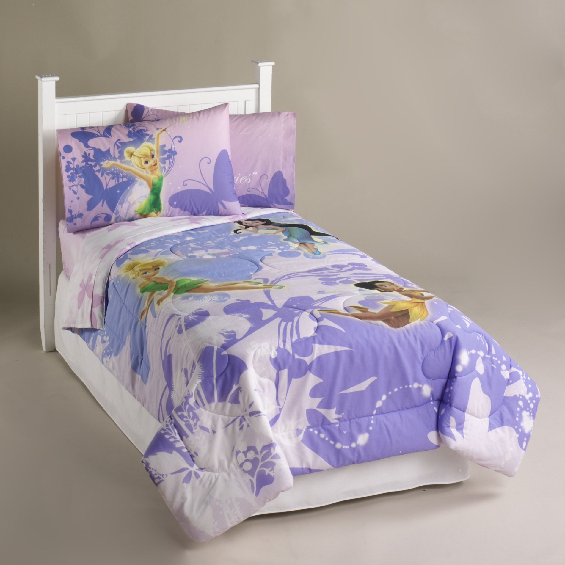 Fairies Swirl Twirl Twin Bedding Collection                                                                                     