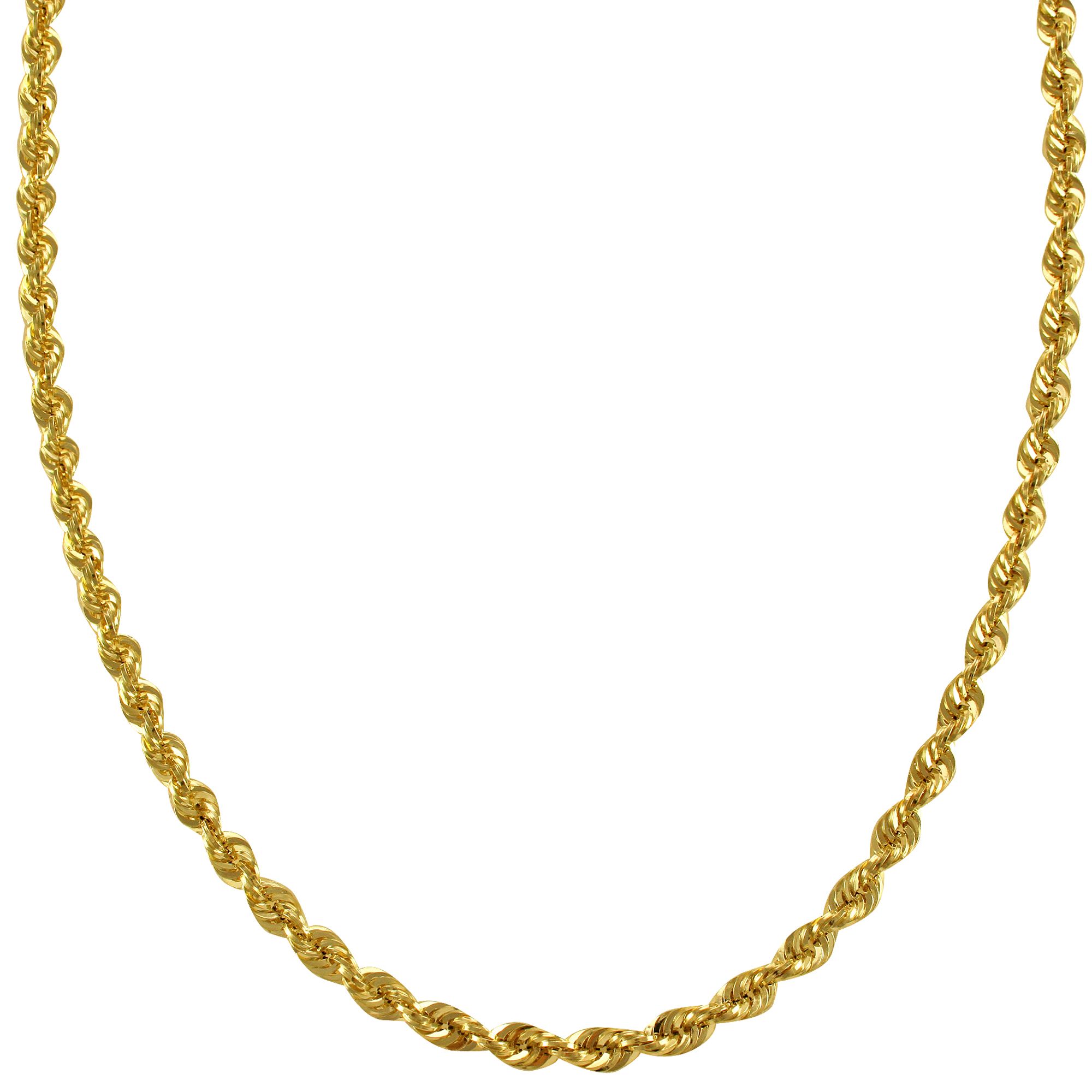 10k Yellow Gold Rope Chain at Sears.com