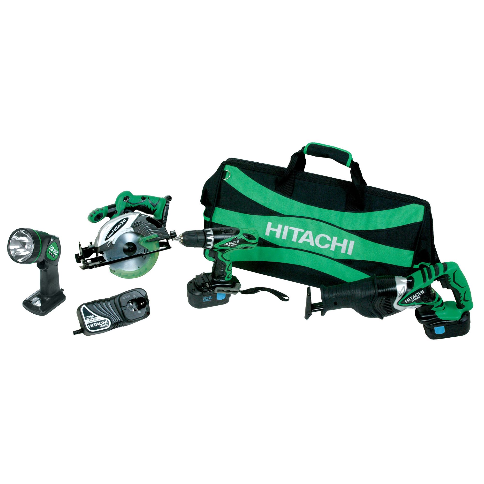 Hitachi 18V COMBO KIT DS18DVF3 