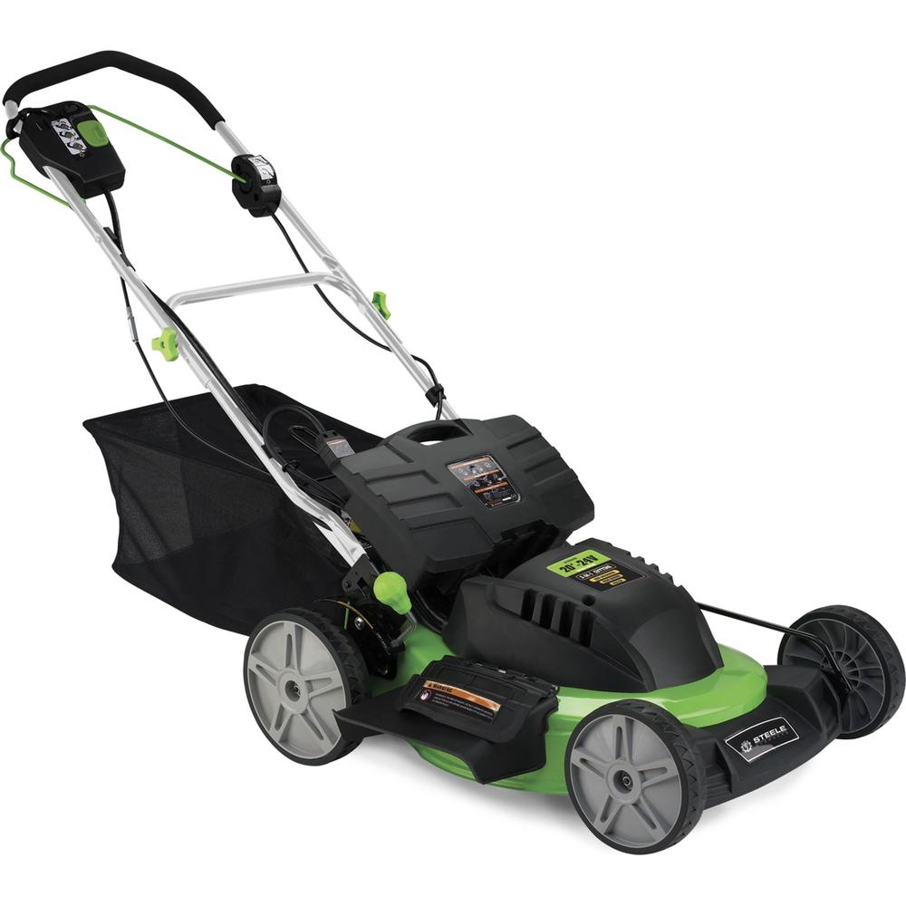 20" 24 Volt Cordless Electric Self Propelled Lawn Mower