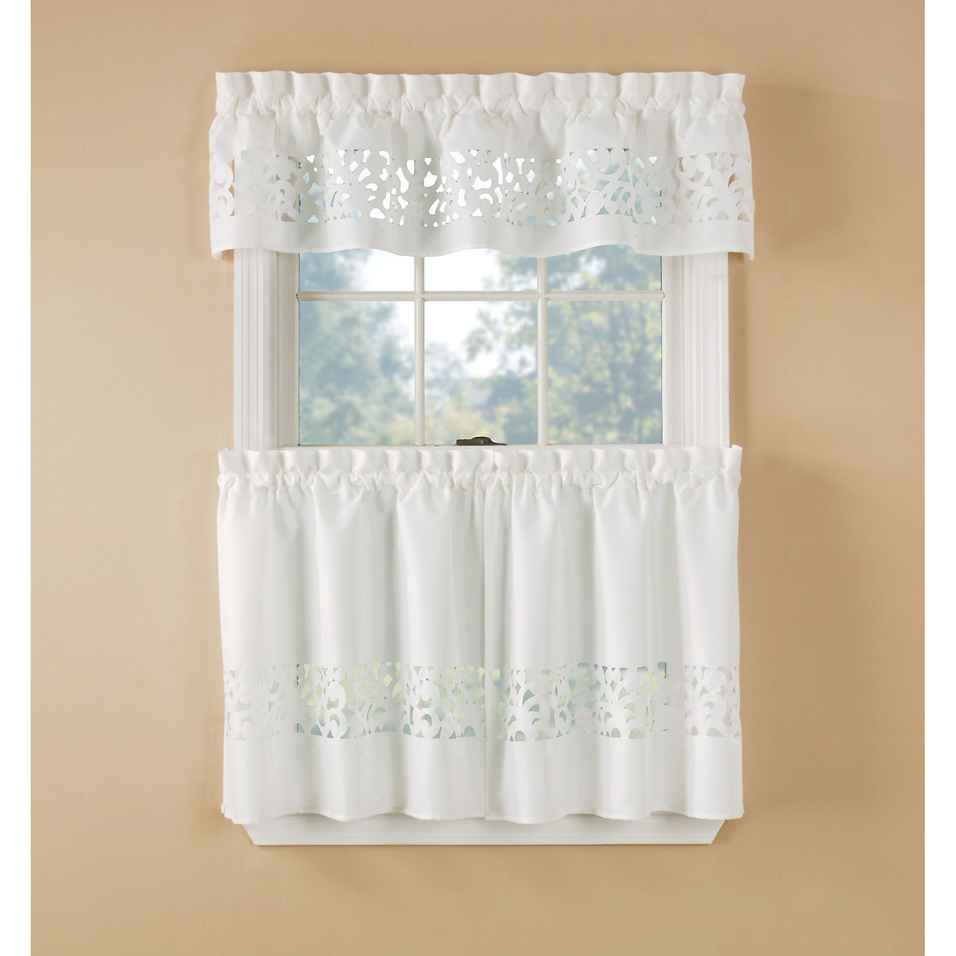 Upc 047724287775 Essential Home White Lazer Cut Tier Set