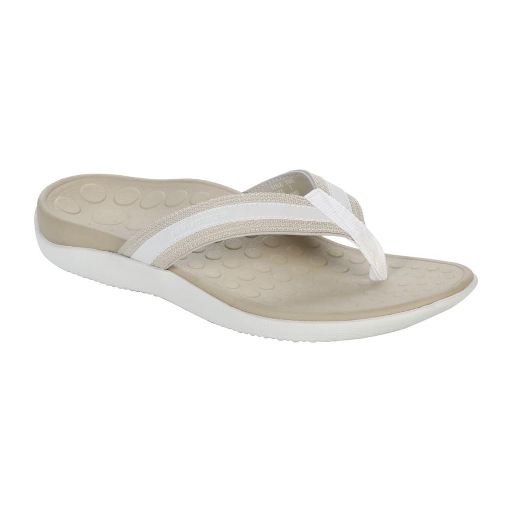 Women's Tide Thong Sandal - White/Natural