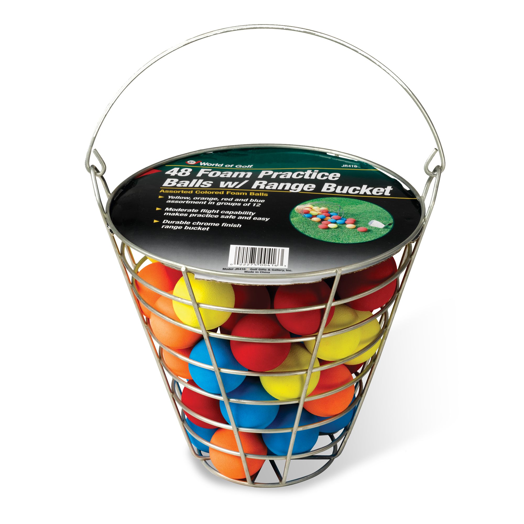JEF World of Golf 48 FOAM PRACTICE BALLS WITH RANGE BUCKET at Kmart.com
