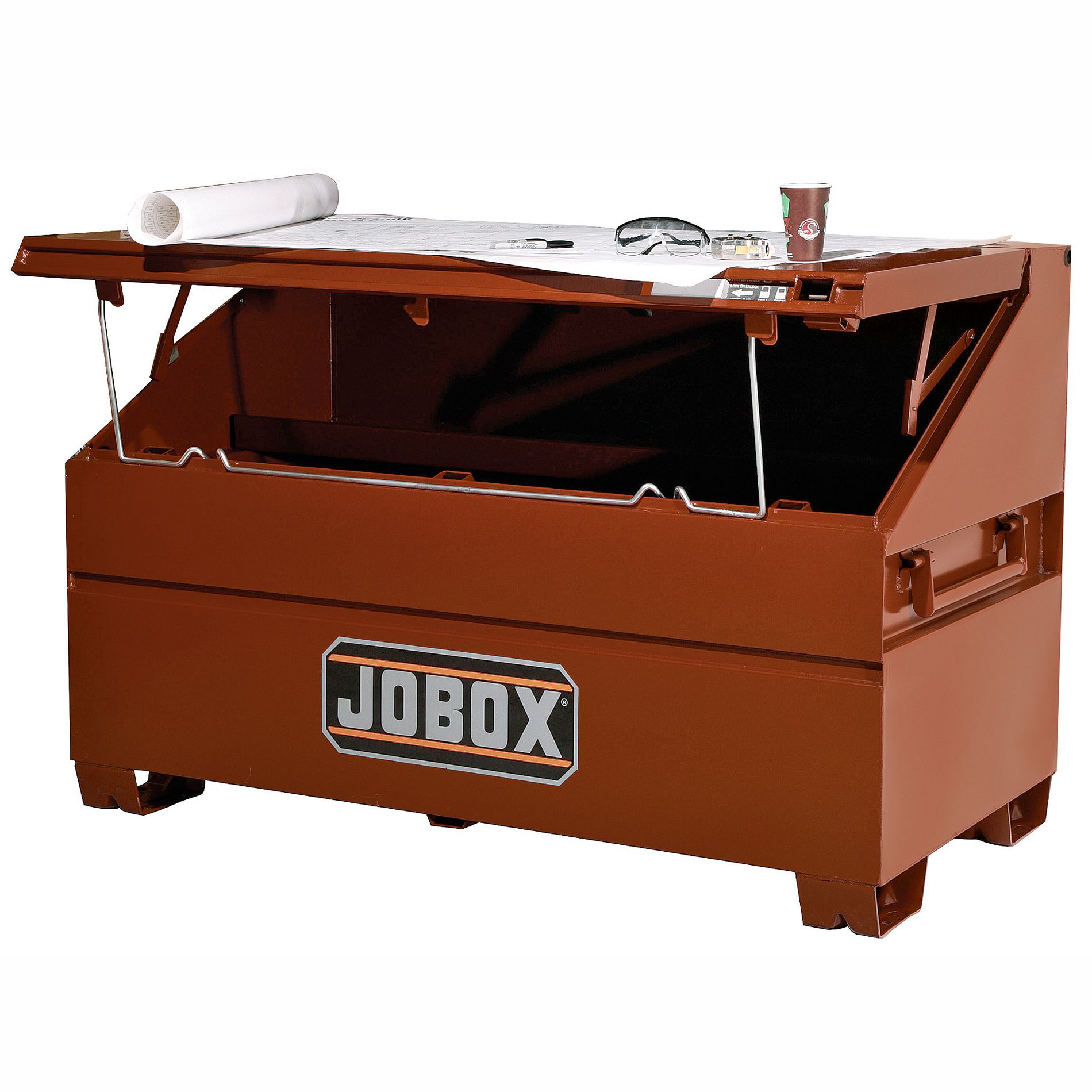Jobox Slope Lid On-Site Chest.