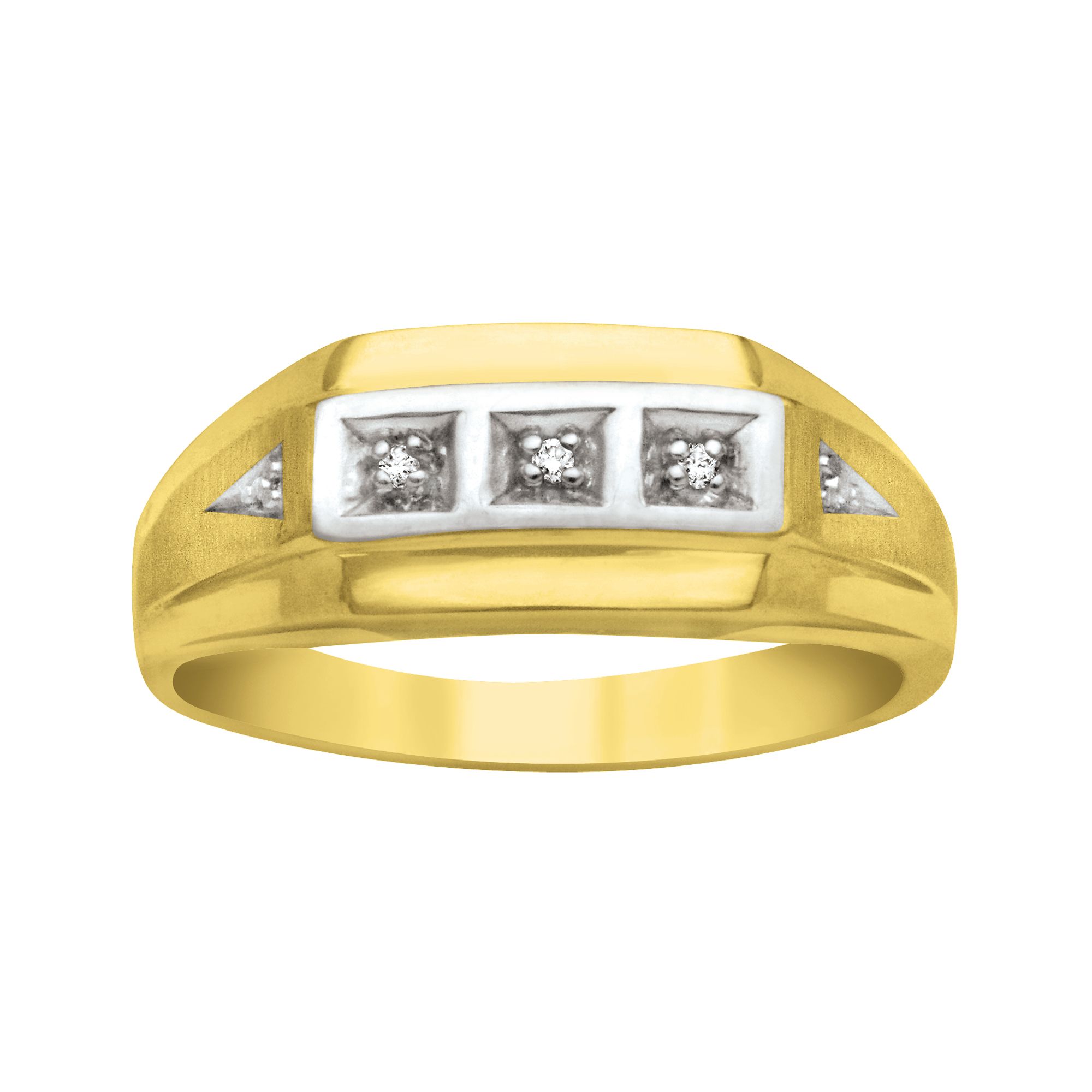 10K Diamond Accent Gents Ring at Kmart.com