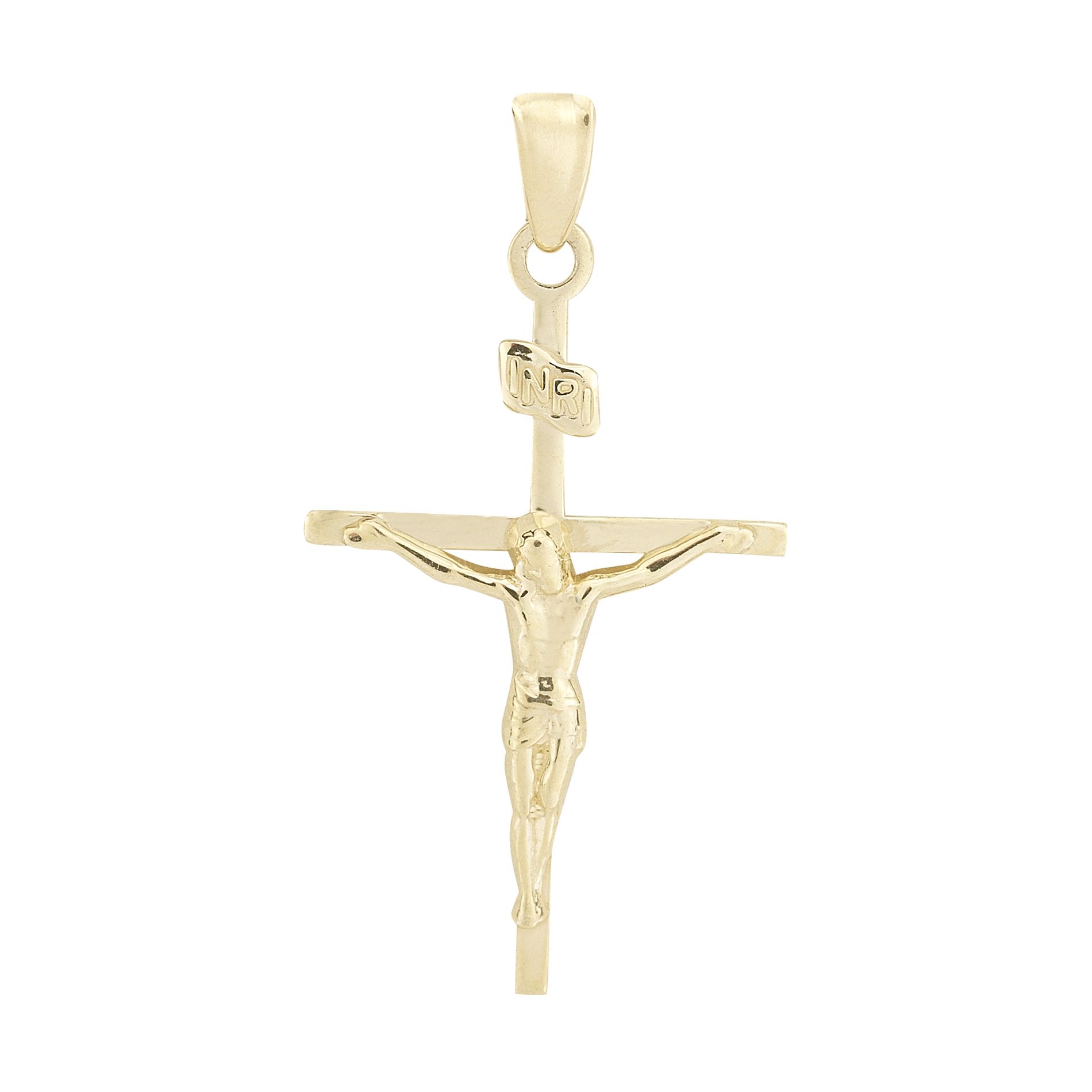 10K Yellow Gold Polished Crucifix Charm at Kmart.com
