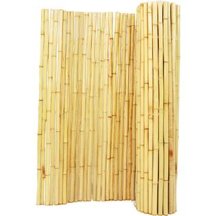 BACKYARD X-SCAPES, INC Rolled Bamboo Fencing - 1 in. D x 4 ...