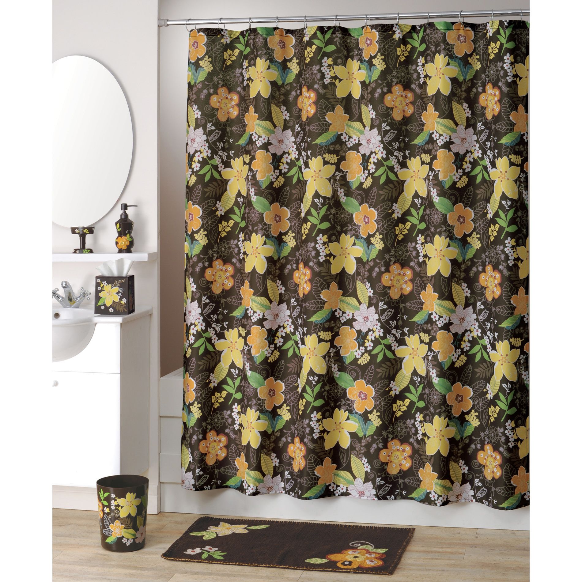 Cayman Floral Bath Accessory Collection at Kmart.com