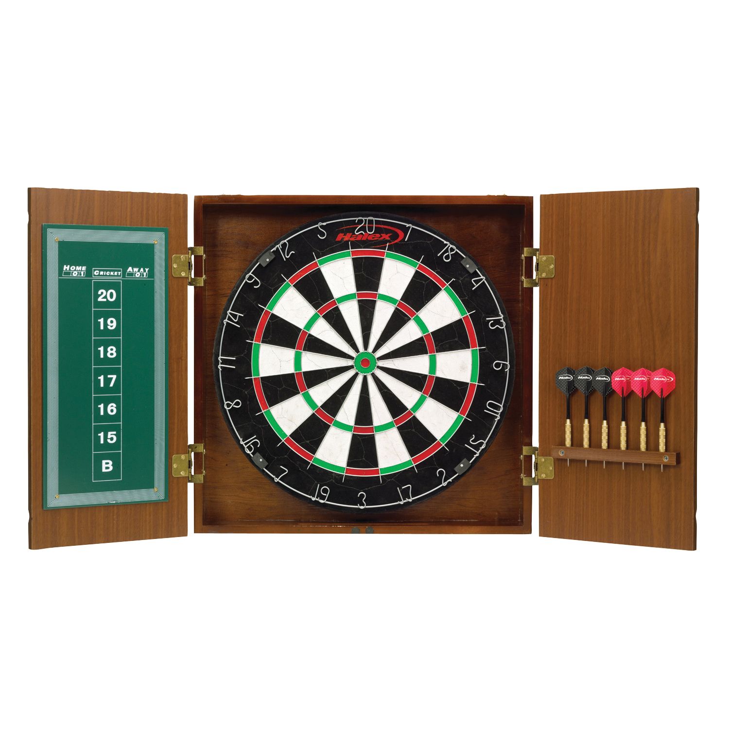 Oxford Bristle Dartboard W/Cabinet