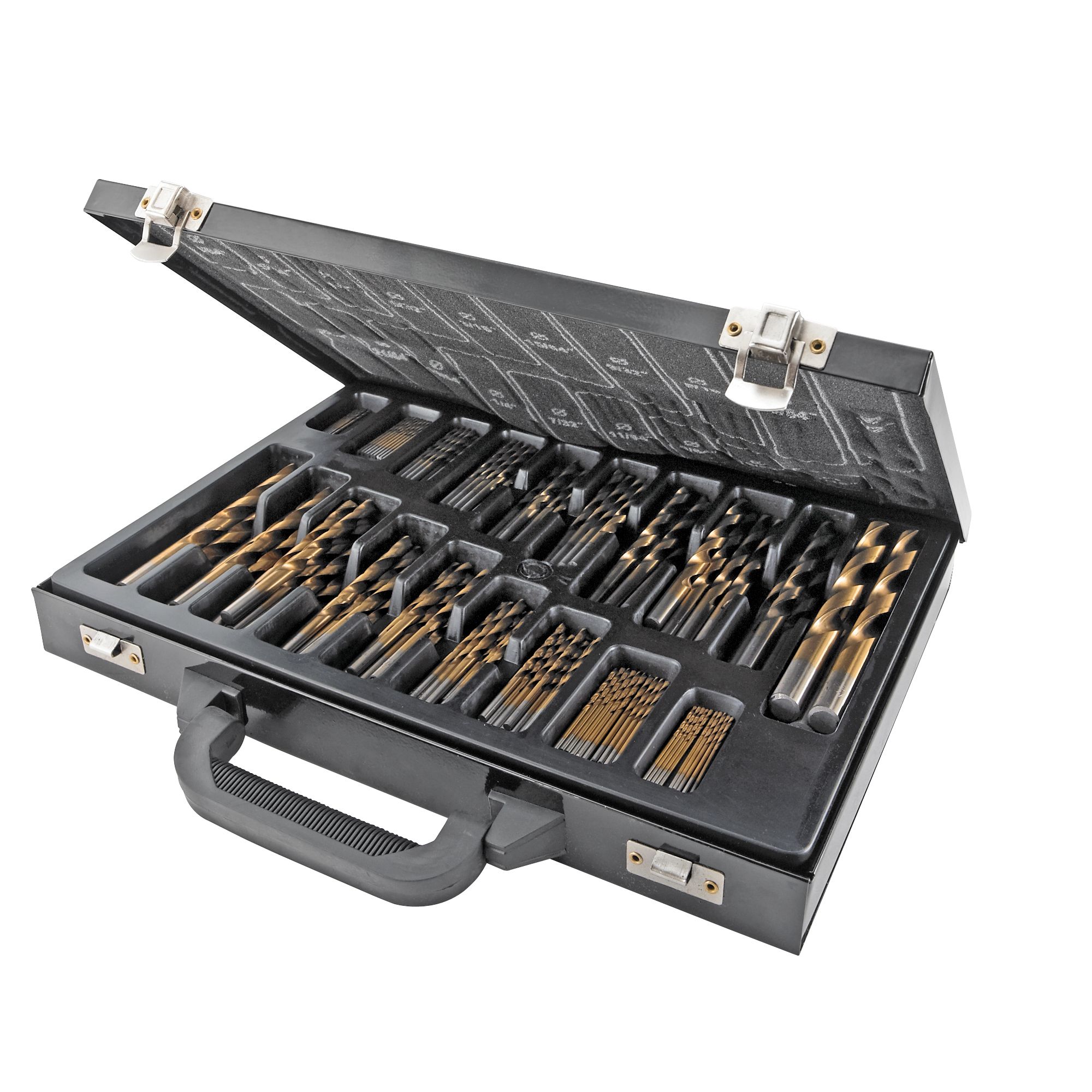 170-piece Titanium-Coated Drill Bit Set