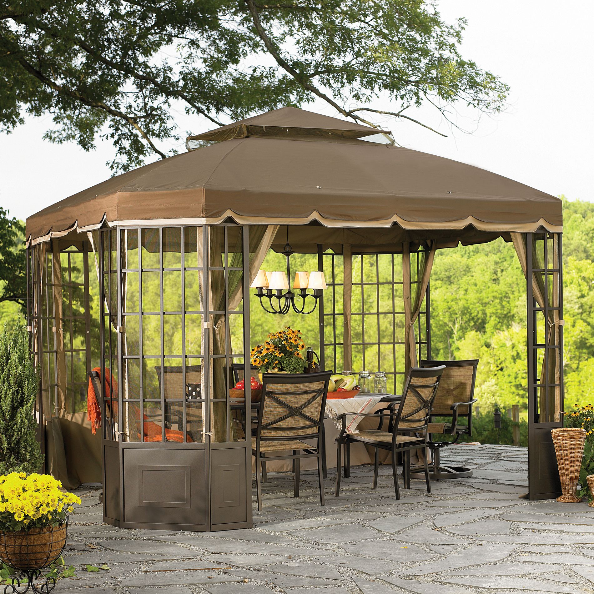 UPC 846822000503 Garden Oasis Bay Window Gazebo*