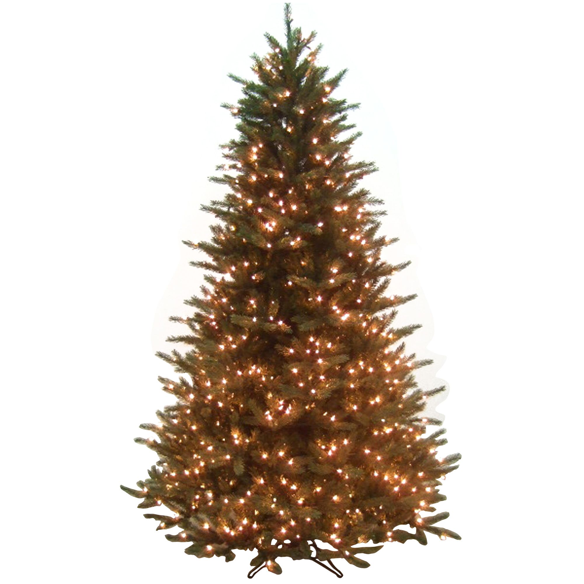 7.5FT PINE TREE WITH CLEAR LIGHTS