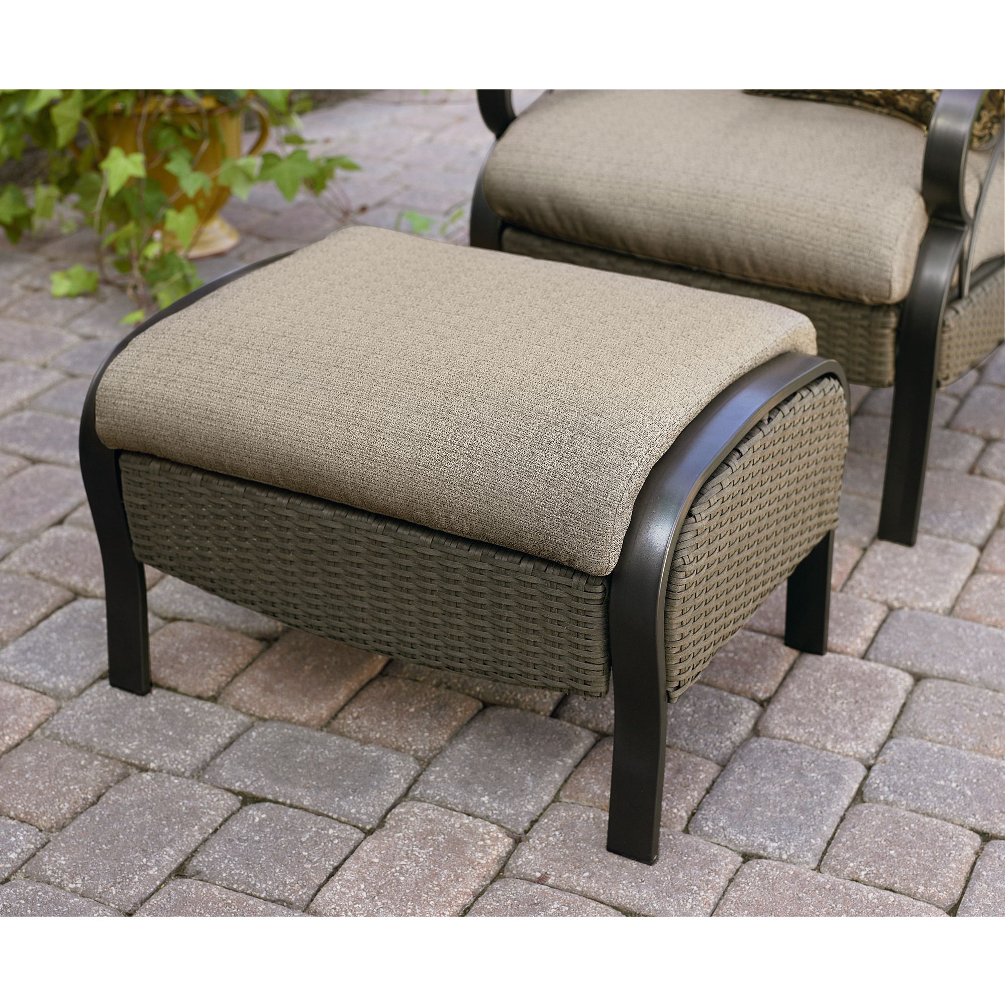 La-Z-Boy Outdoor Logan 2 Pk. Ottomans at Kmart.com